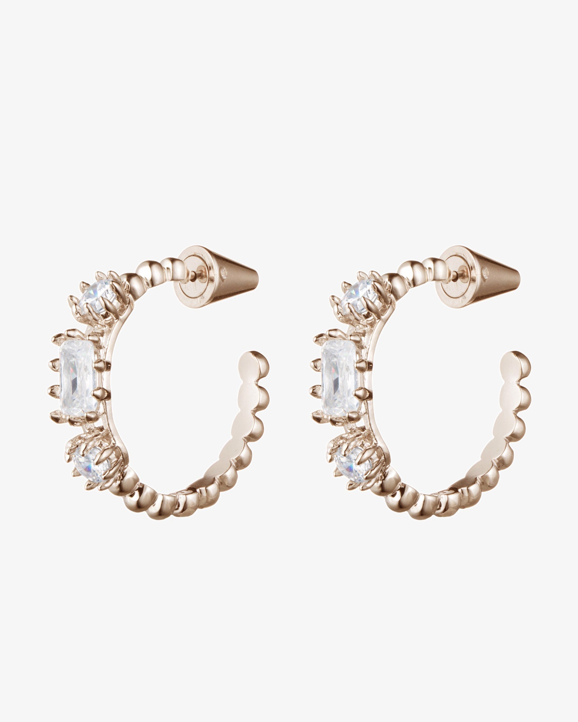 Eddie Borgo Estate Hoop Earrings