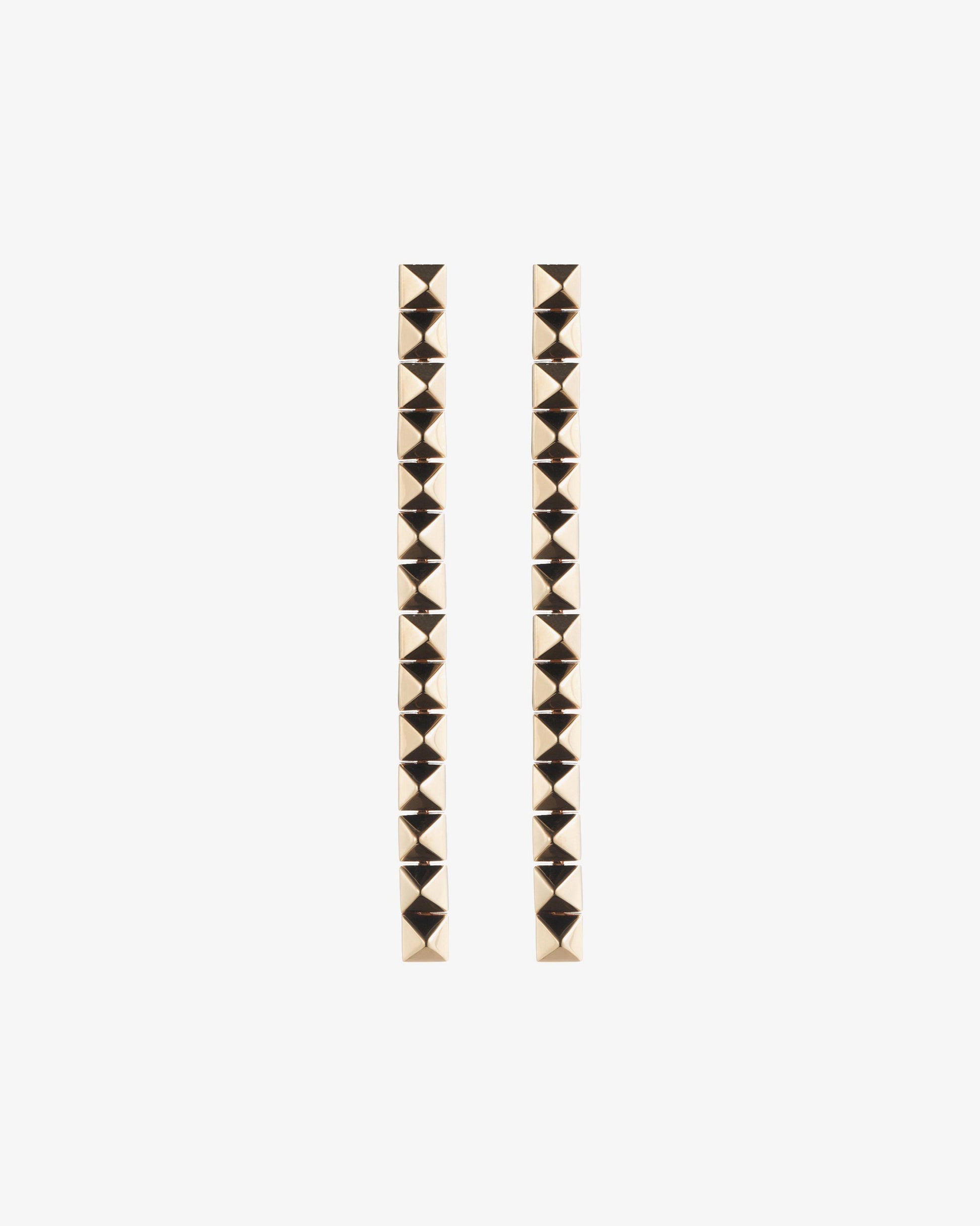 Eddie Borgo Pyramid Drop Earrings