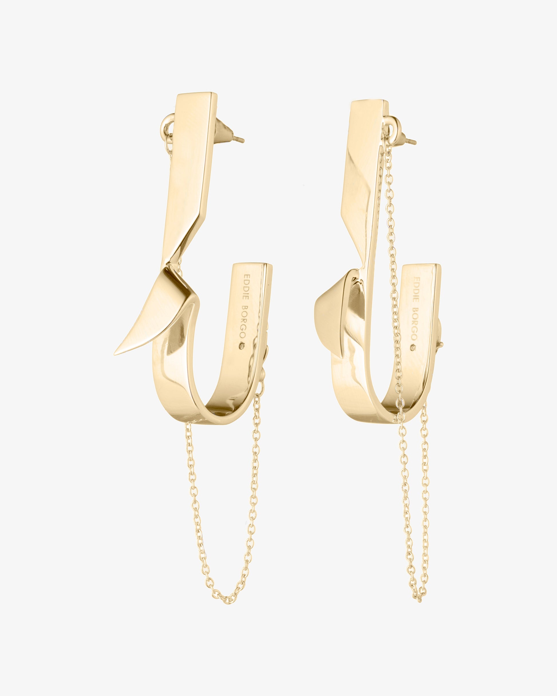 Eddie Borgo Folded Earrings