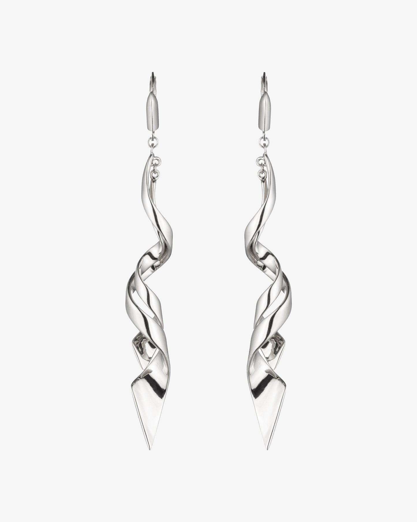 Eddie Borgo Spiraled Ribbon Earrings