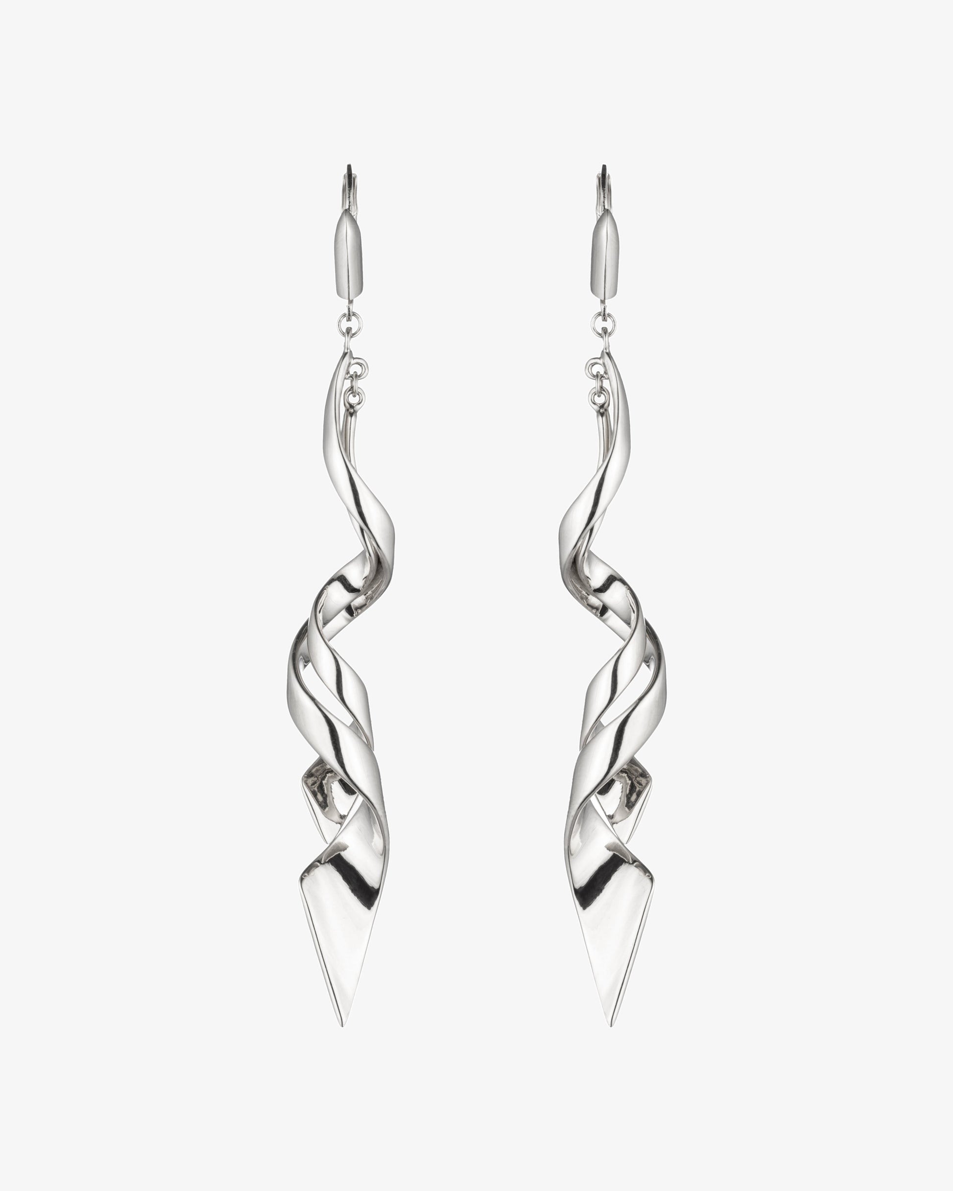 Eddie Borgo Spiraled Ribbon Earrings