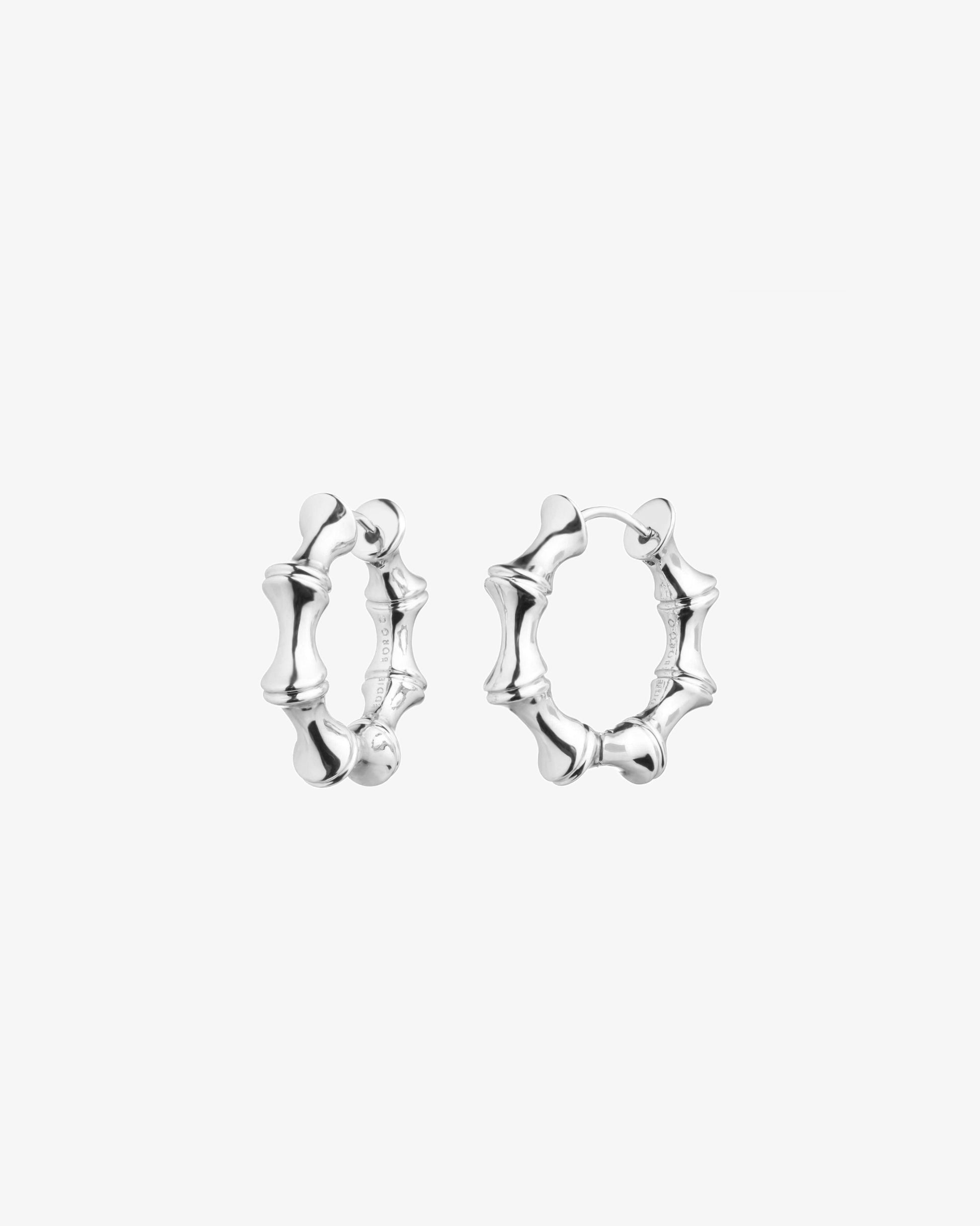 Eddie Borgo Bambu Hoop Earrings