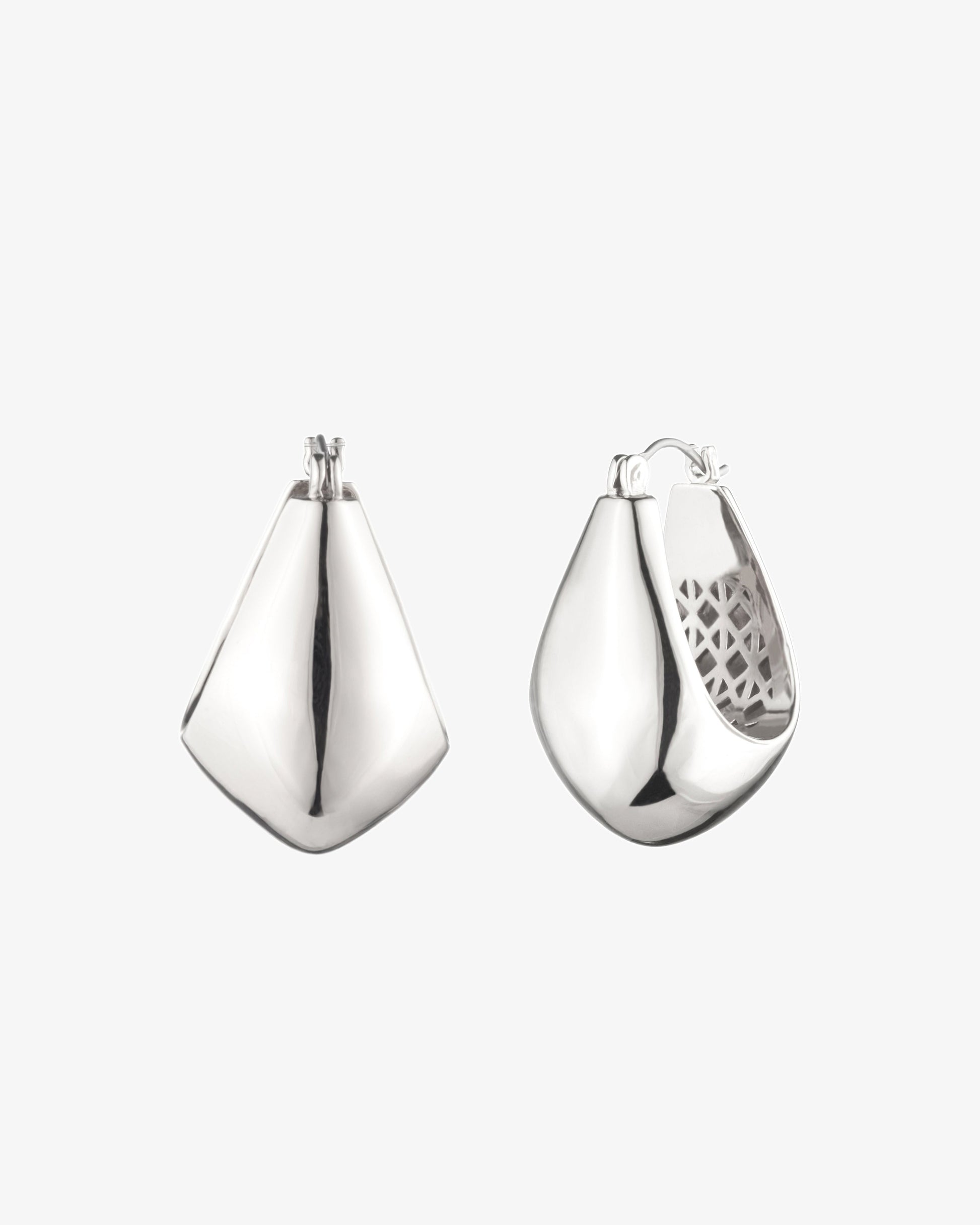 Eddie Borgo Teardrop Hoop Earrings
