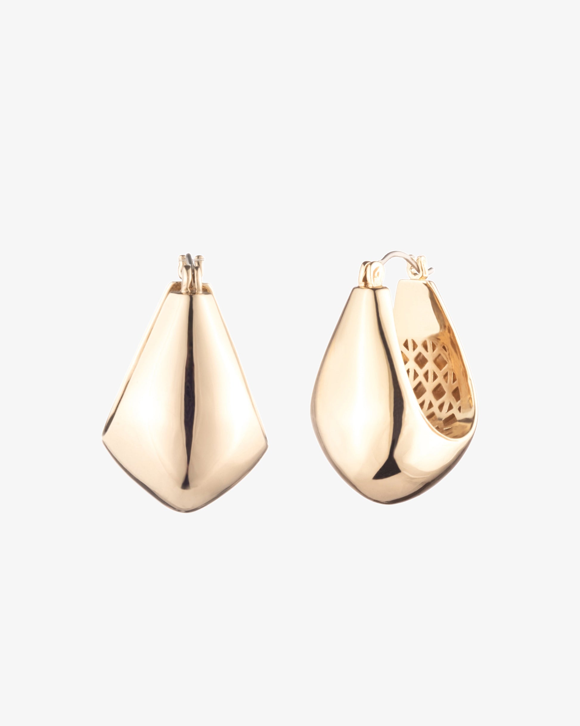 Eddie Borgo Teardrop Hoop Earrings