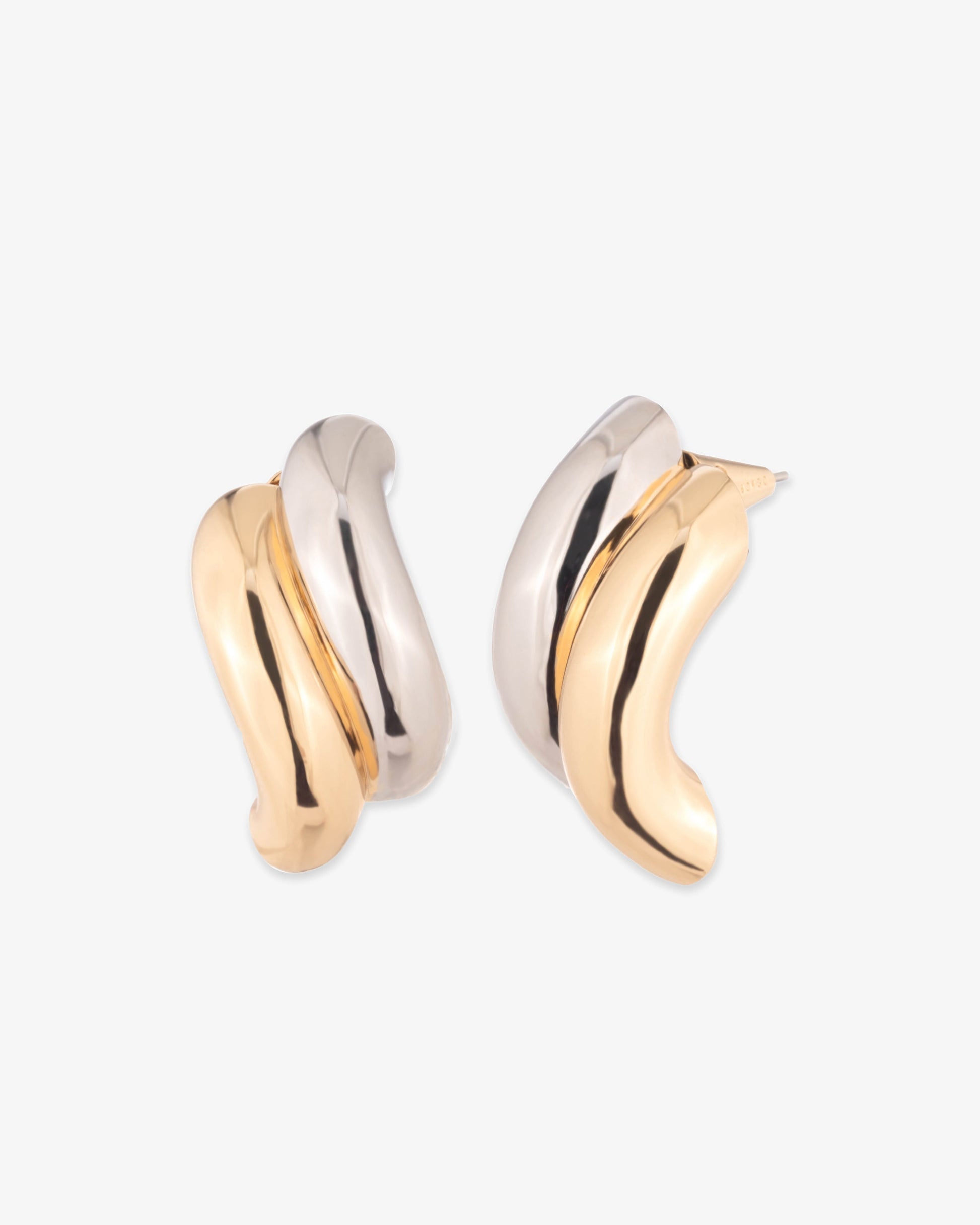 Eddie Borgo Torsade Stud Earrings