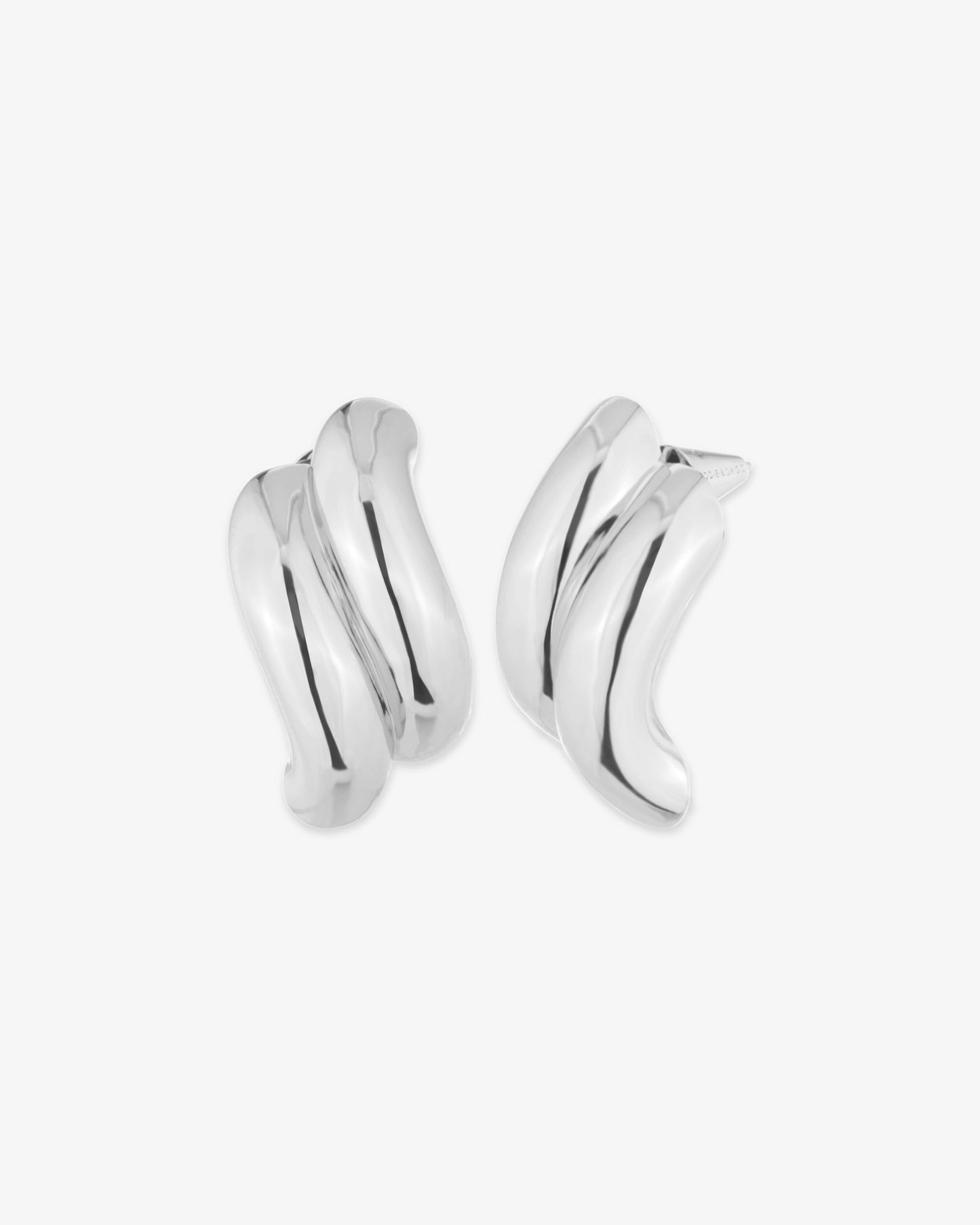 Eddie Borgo Torsade Stud Earrings