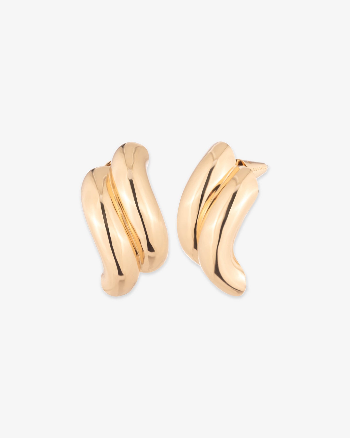 Eddie Borgo Torsade Stud Earrings