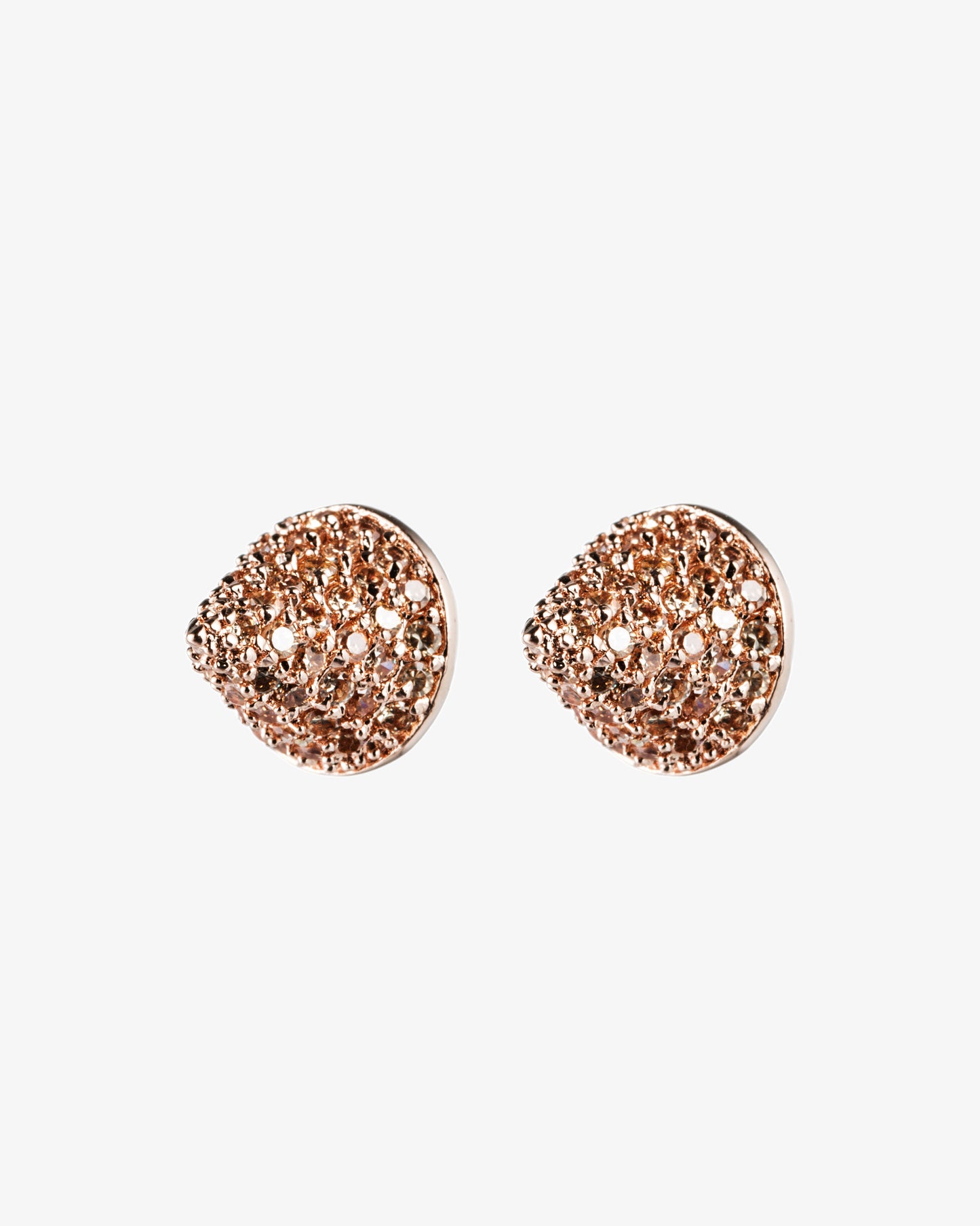Pavé Cone Earrings