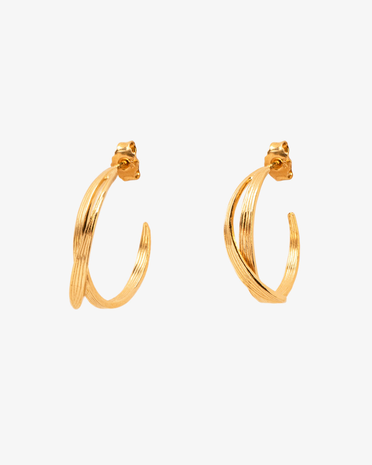 Wouters & Hendrix Bamboo Leaf Hoops