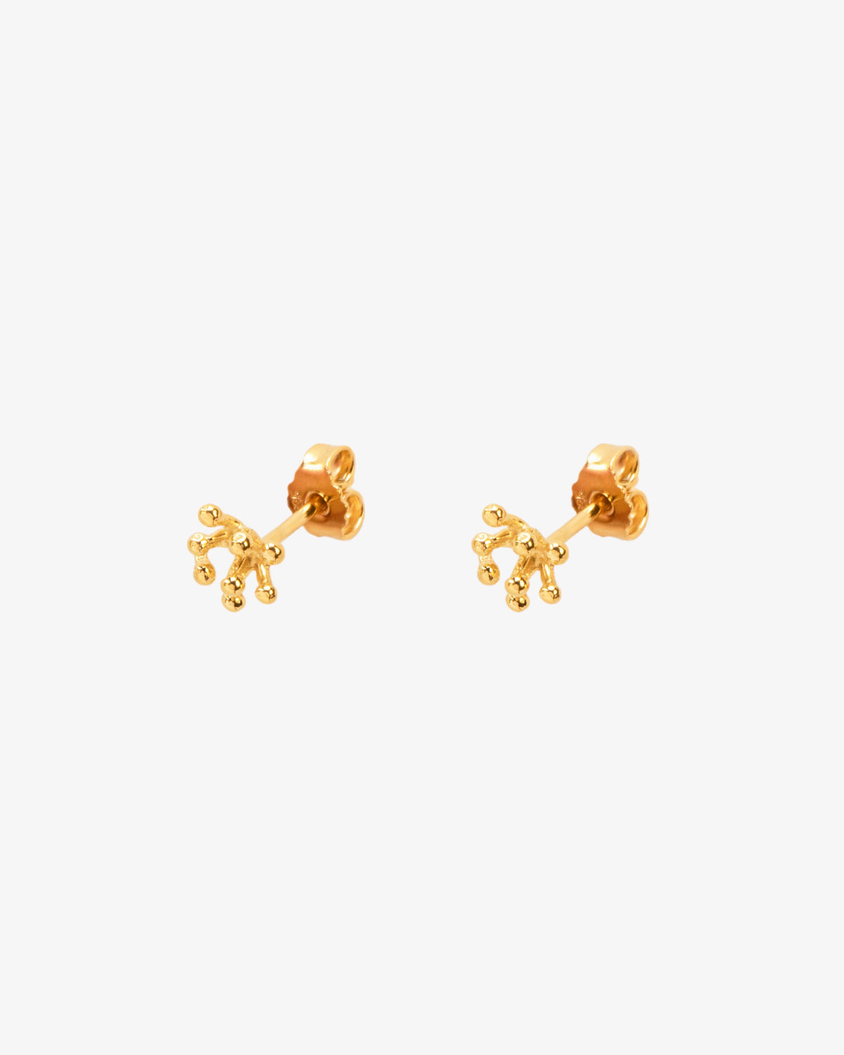 Wouters & Hendrix Cluster Stud Earrings, side view