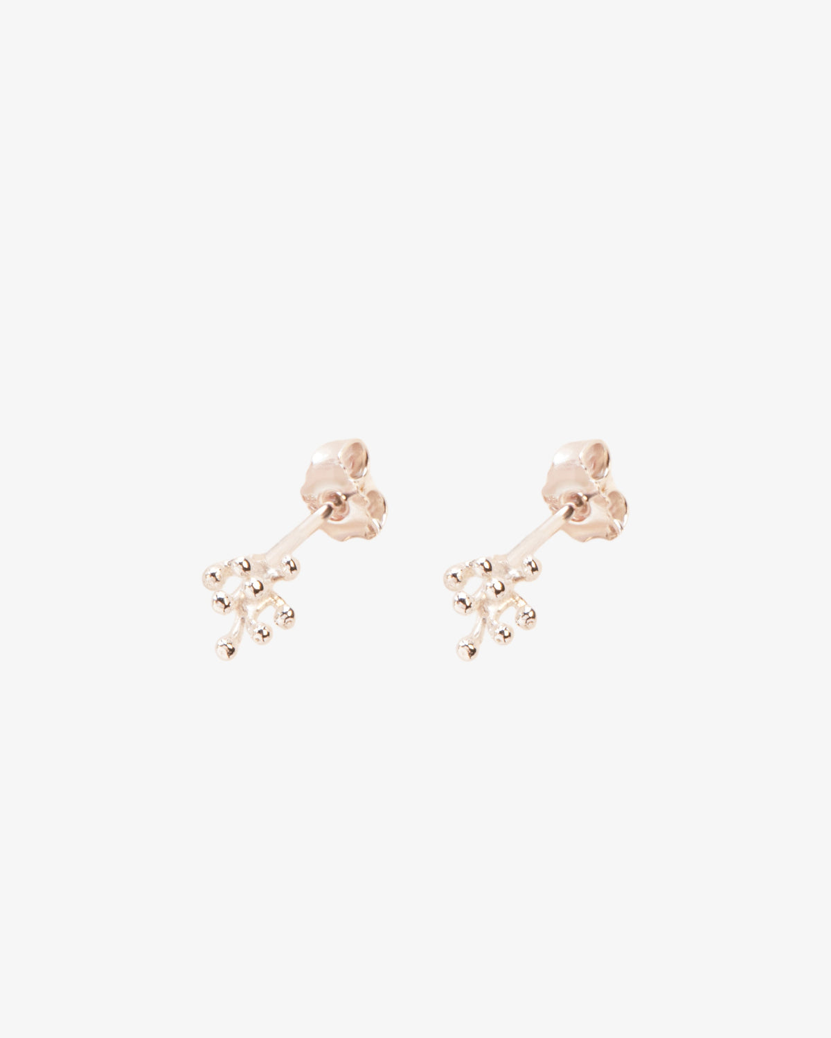 Wouters & Hendrix Cluster Stud Earrings, side view