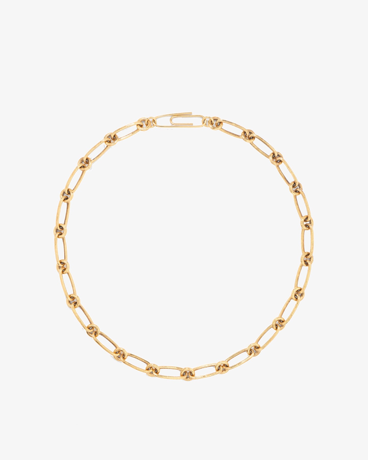 Aurelie Bidermann Hammered Chain Necklace