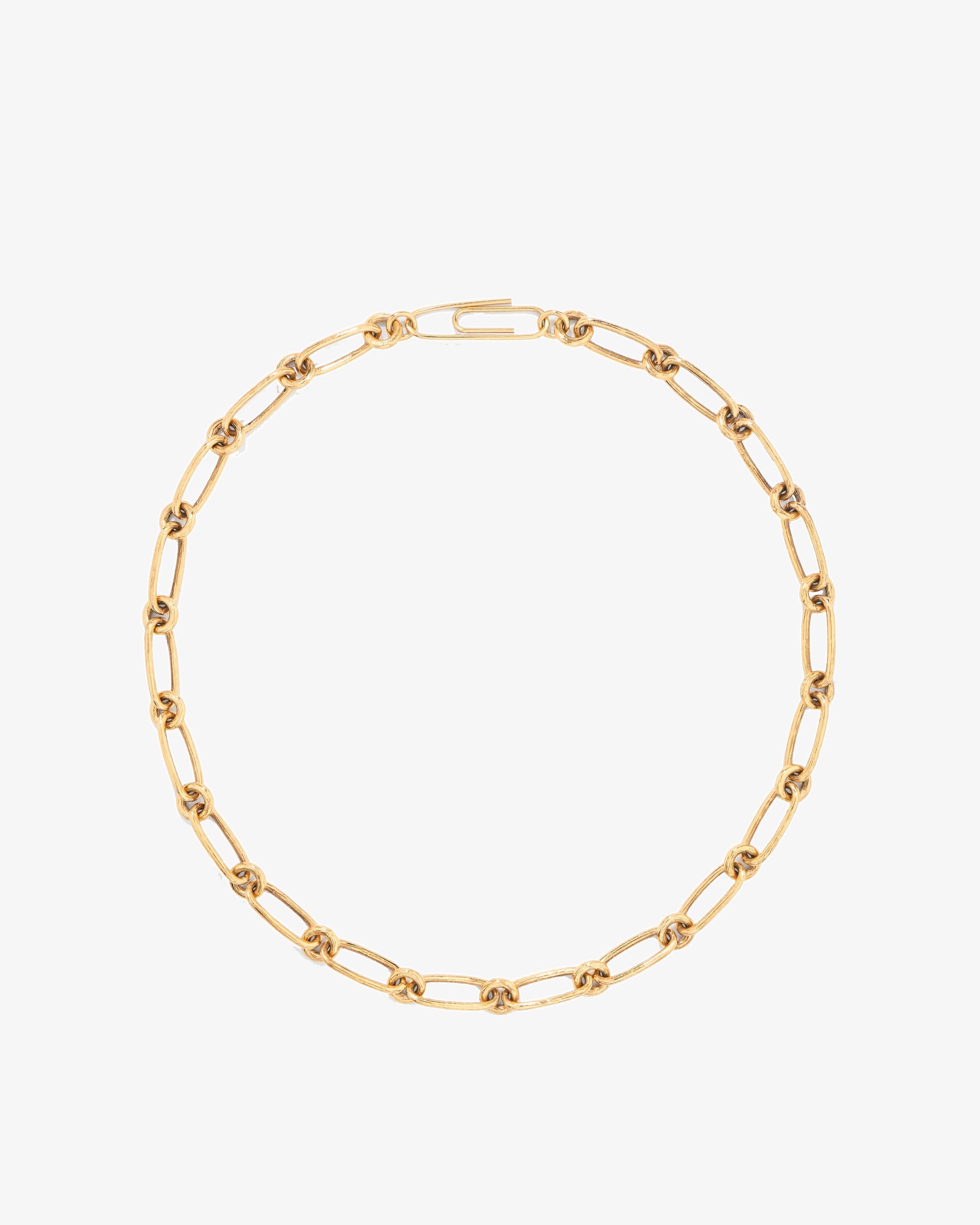 Aurelie Bidermann Hammered Chain Necklace