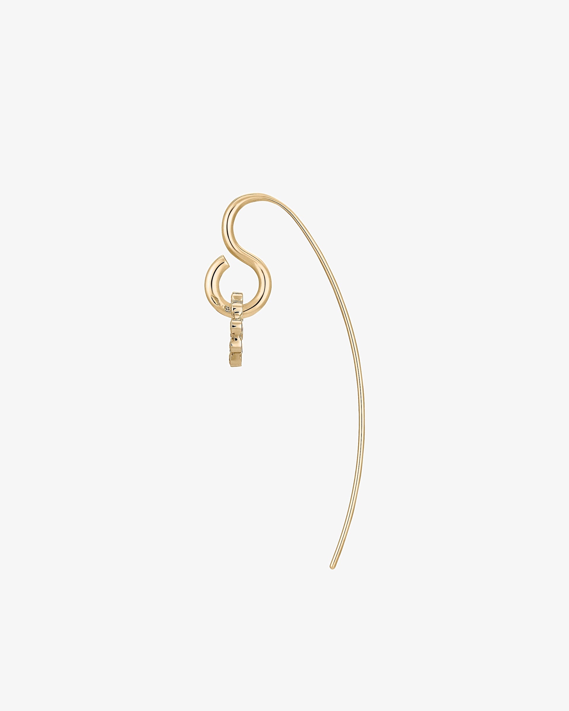 Charlotte Chesnais Fine 18K Gold Swing Diamond Earring