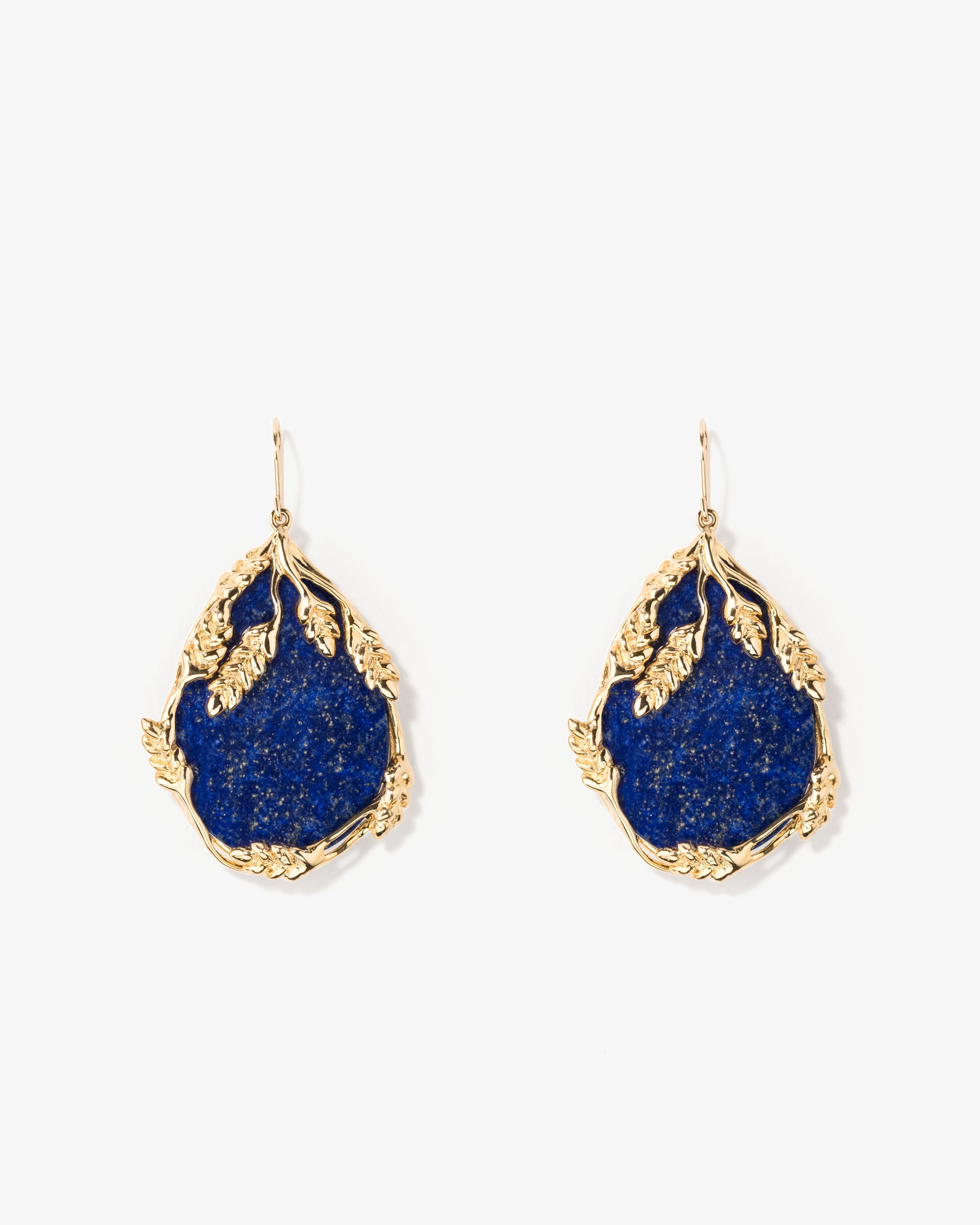 Aurelie Bidermann Lapis Lazuli Francoise Earrings