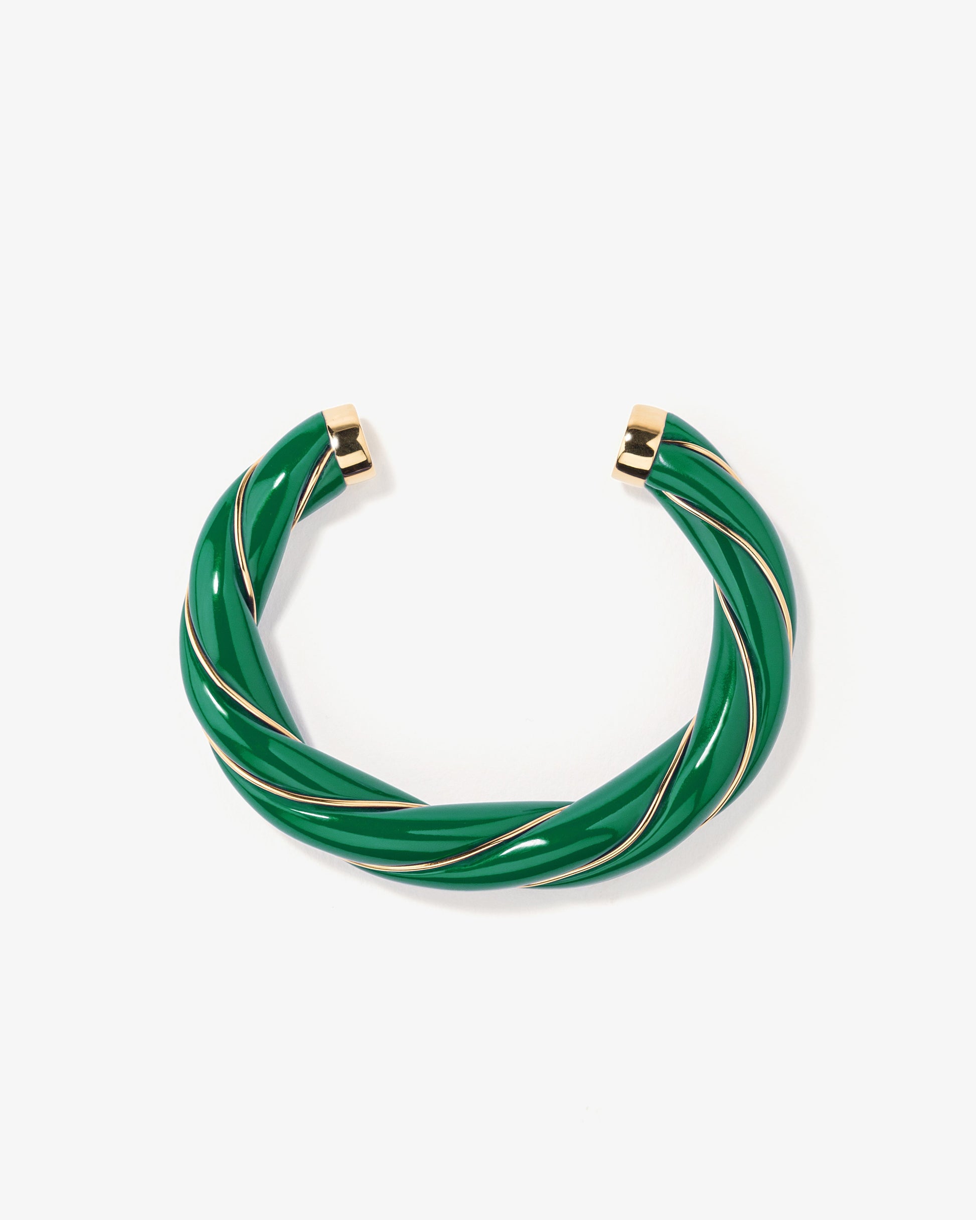Aurelie Bidermann Emerald Green Diana Bracelet