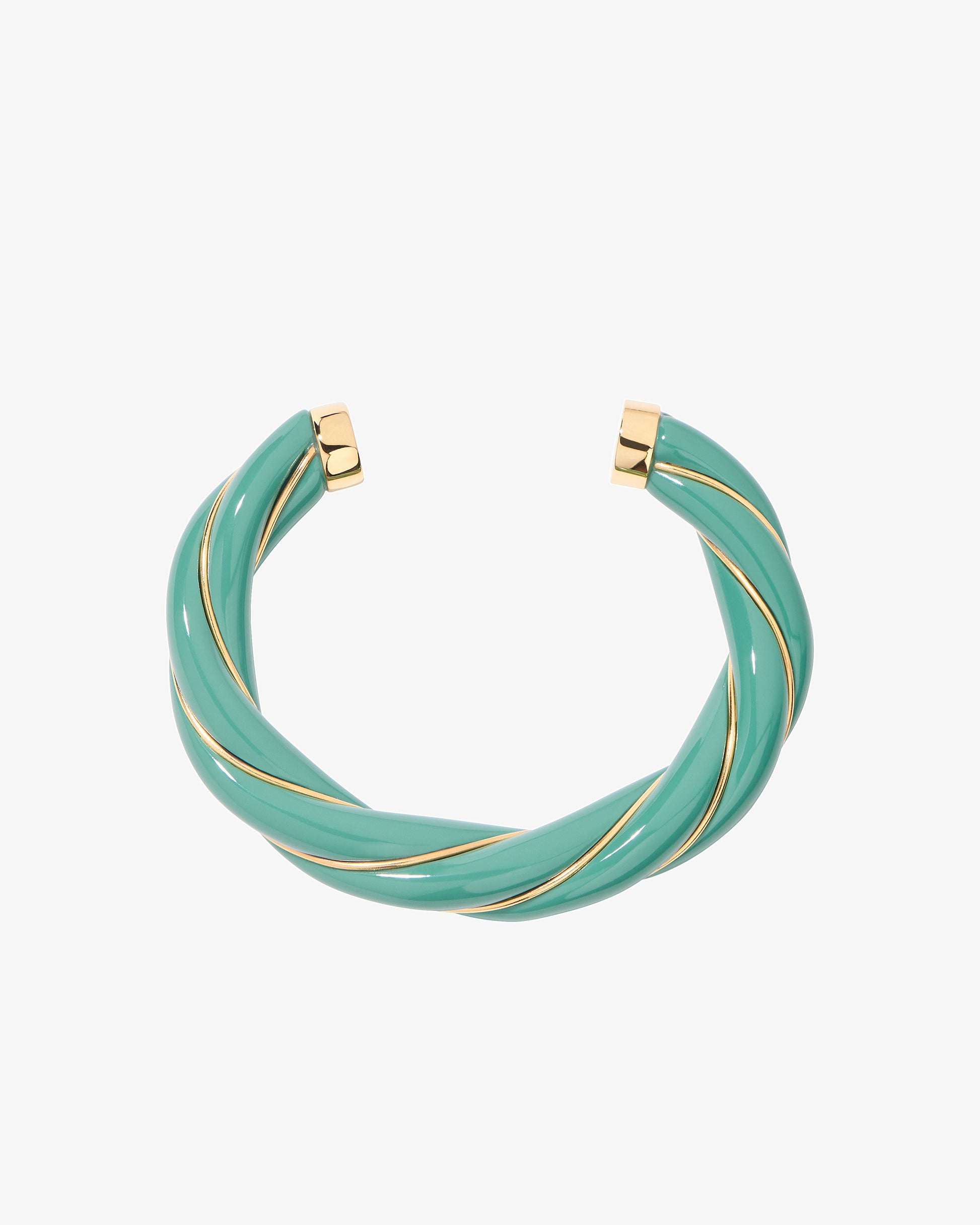 Aurelie Bidermann Linden Green Diana Bracelet