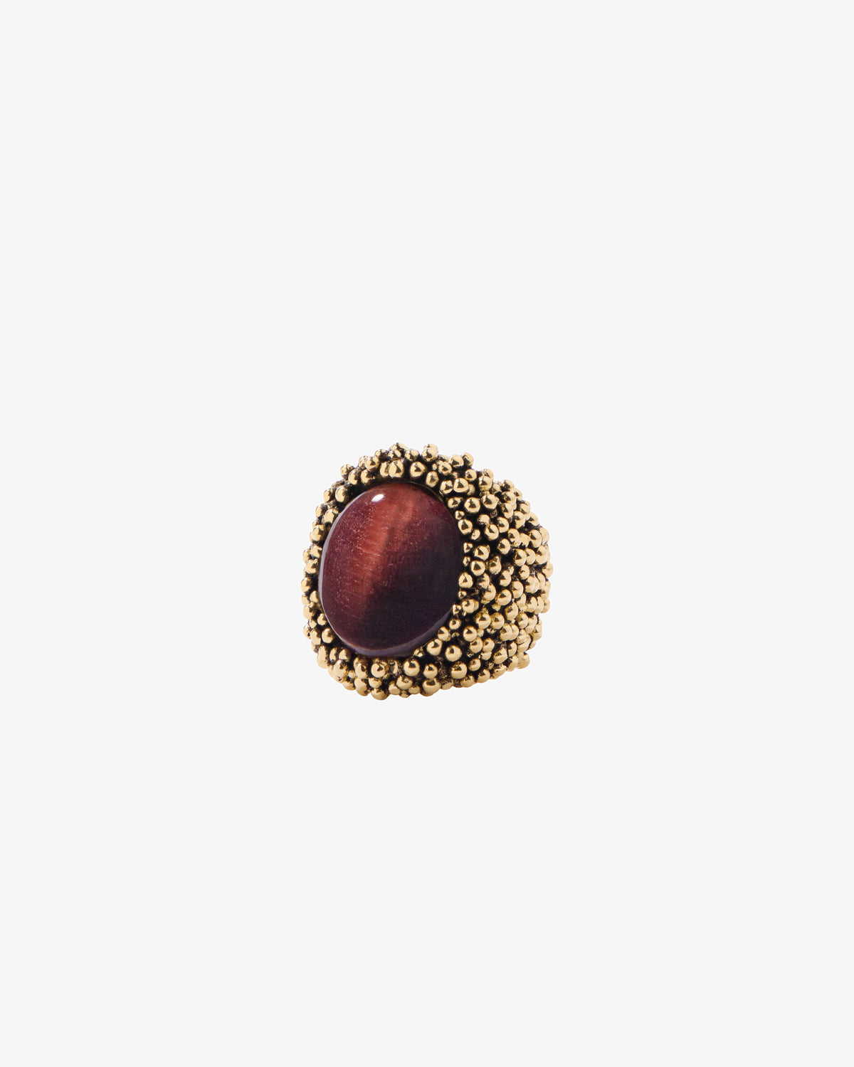 Aurelie Bidermann Makoma Bulls Eye Ring