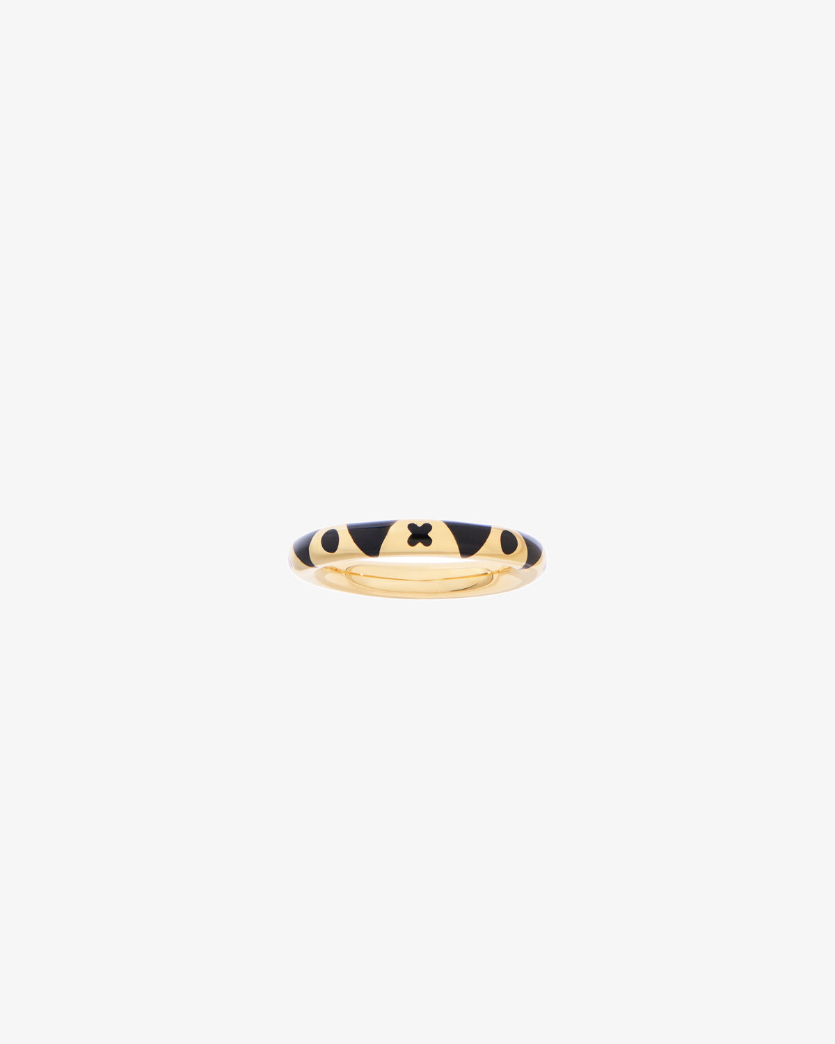 Aurelie Bidermann Black Positano Ring