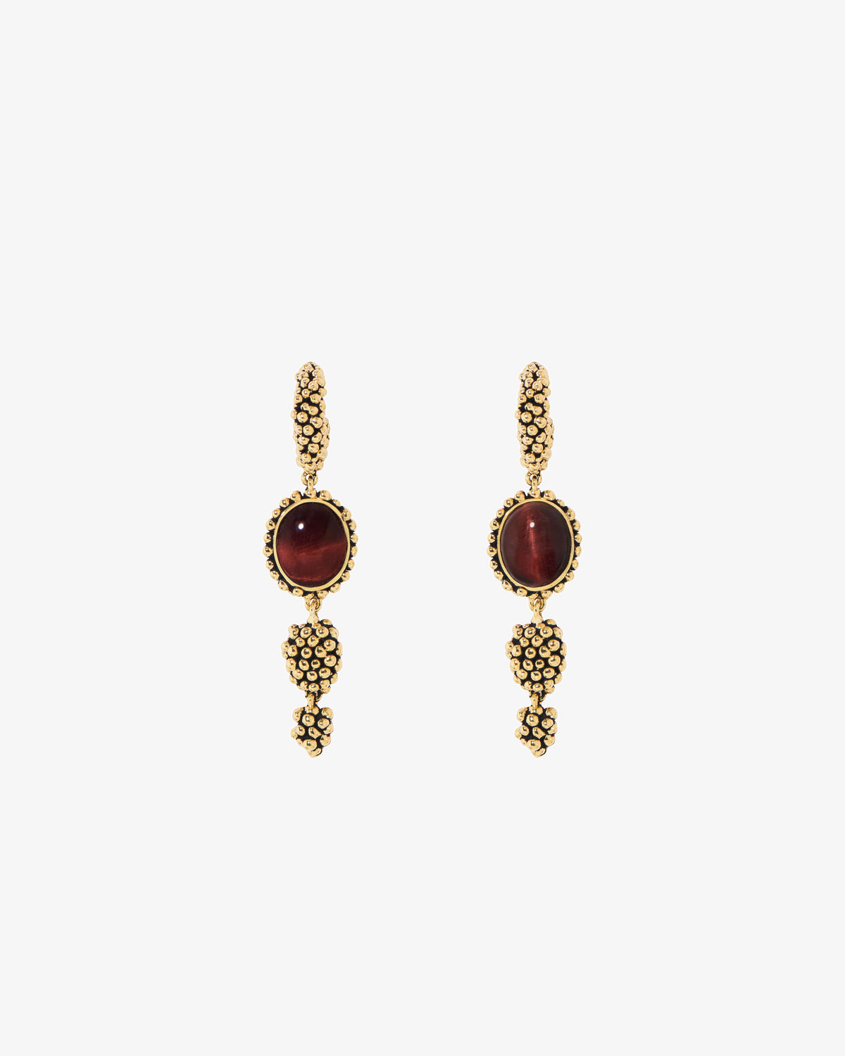 Aurelie Bidermann Makoma Bulls Eye Earrings