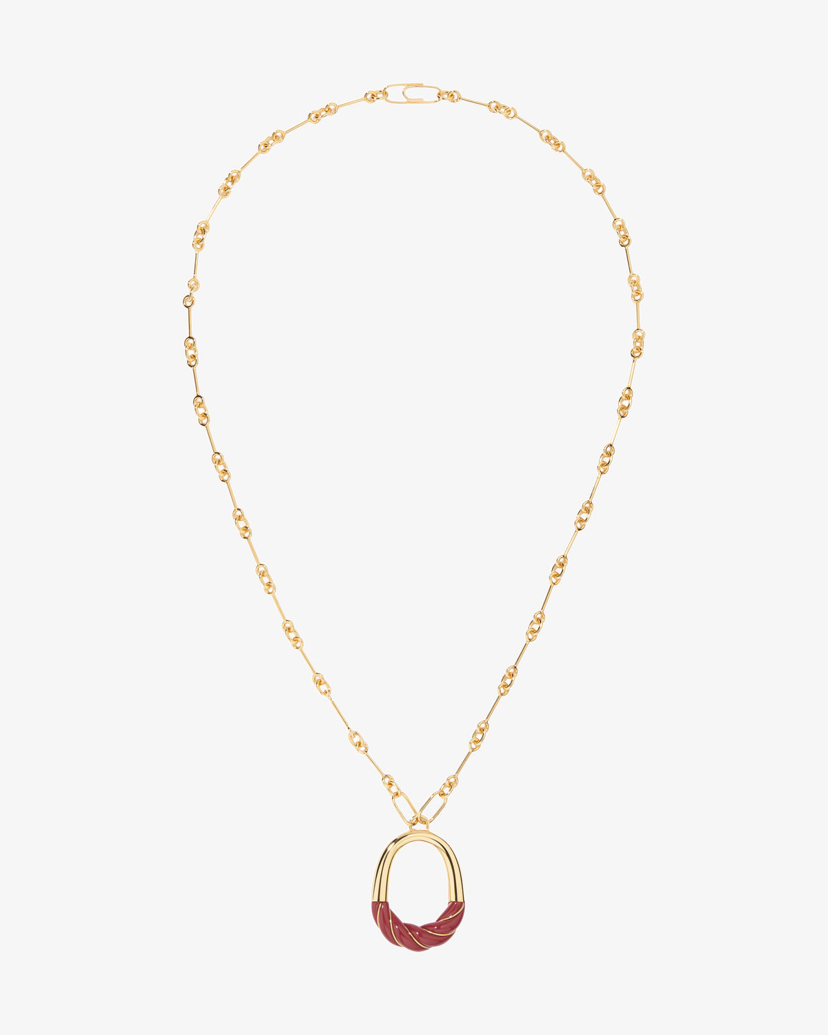 Aurelie Bidermann Brown Diana Long Necklace