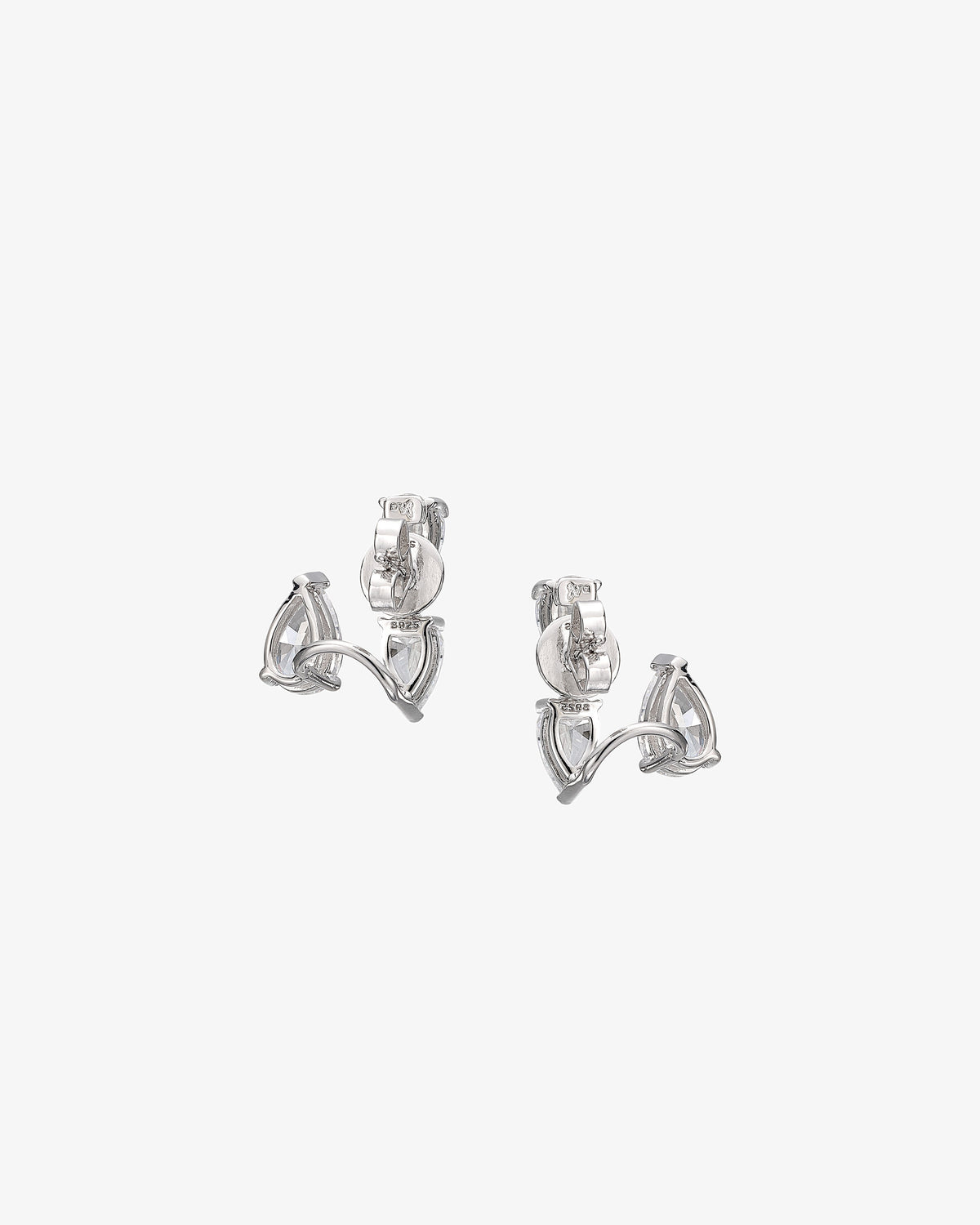 Anabela Chan Floating Diamonds Nova Ear Huggies