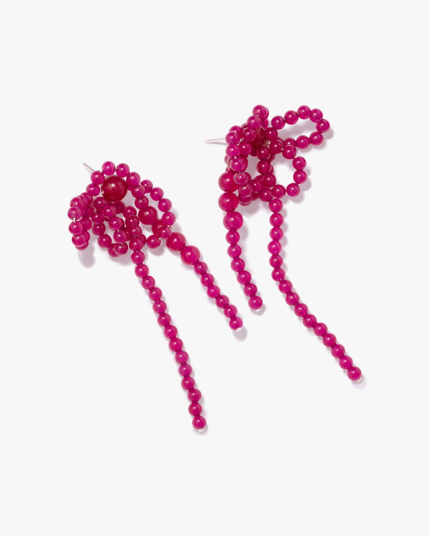Completed Works – Loose Ends Earrings