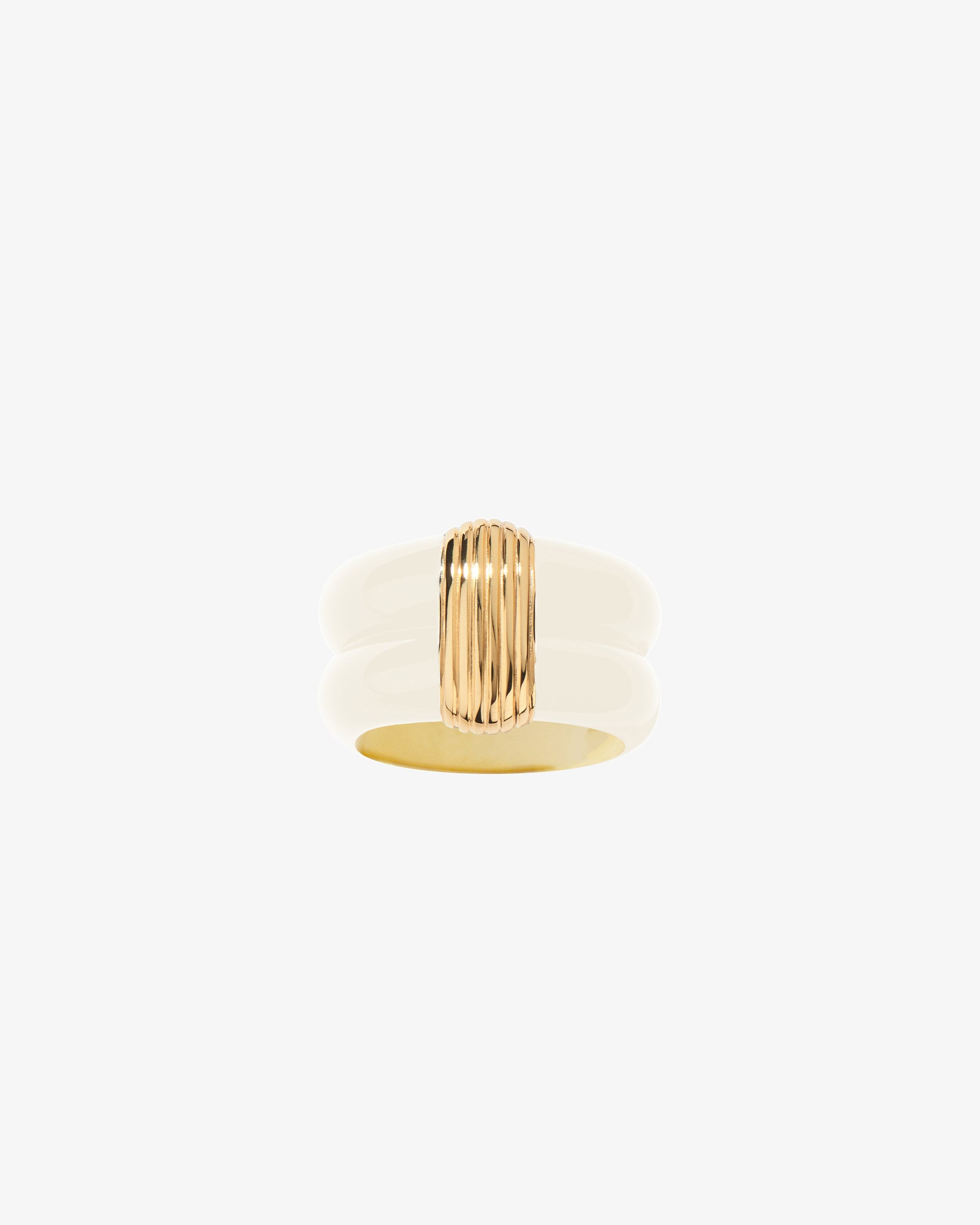 Aurelie Bidermann Ivory Katt Ring