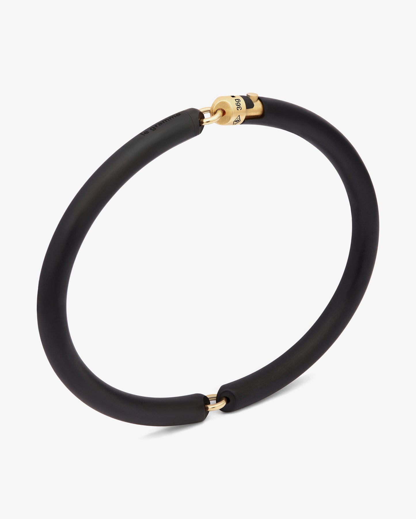 Le gramme 36g brushed segment bracelet