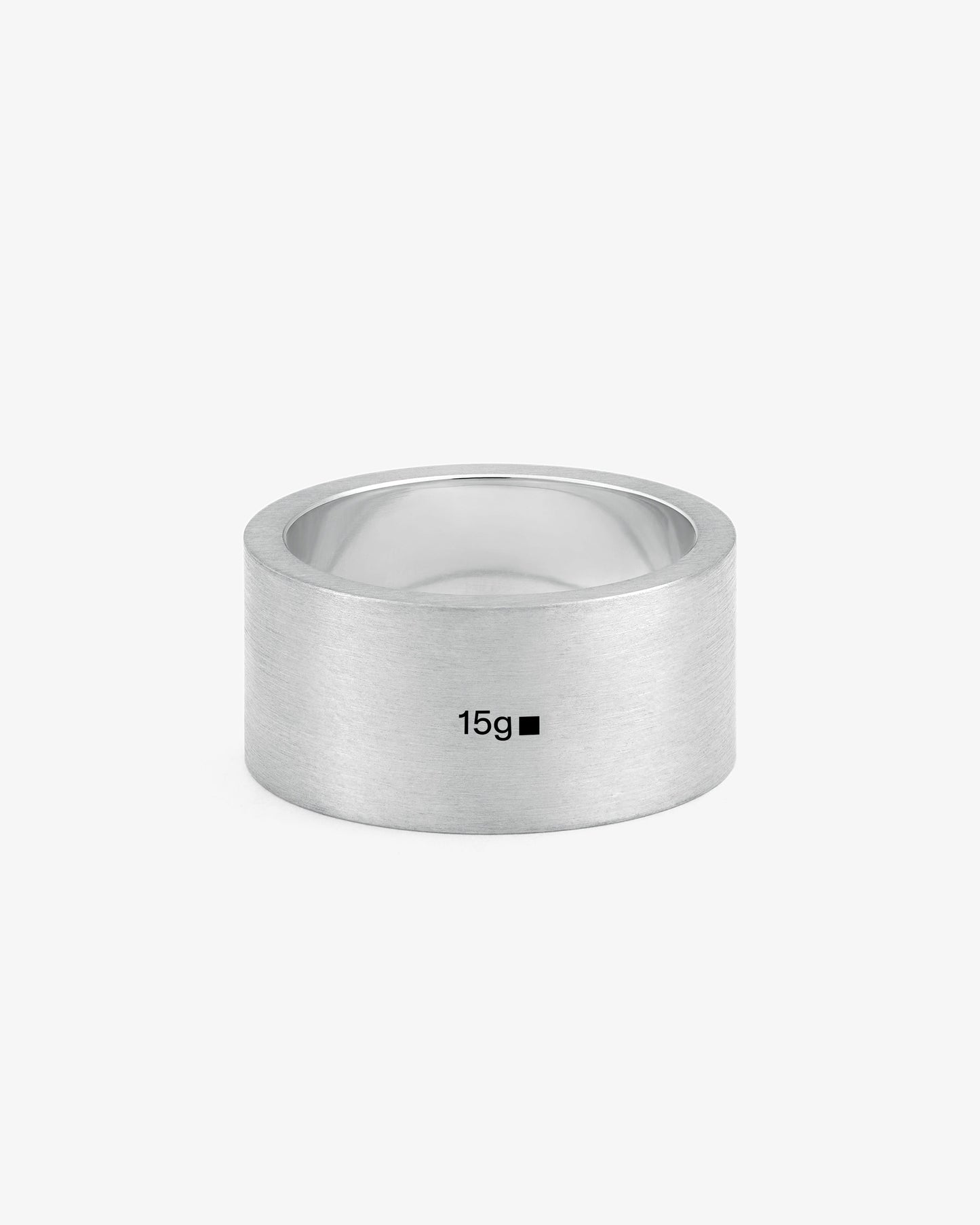 Le gramme 15g brushed ribbon ring
