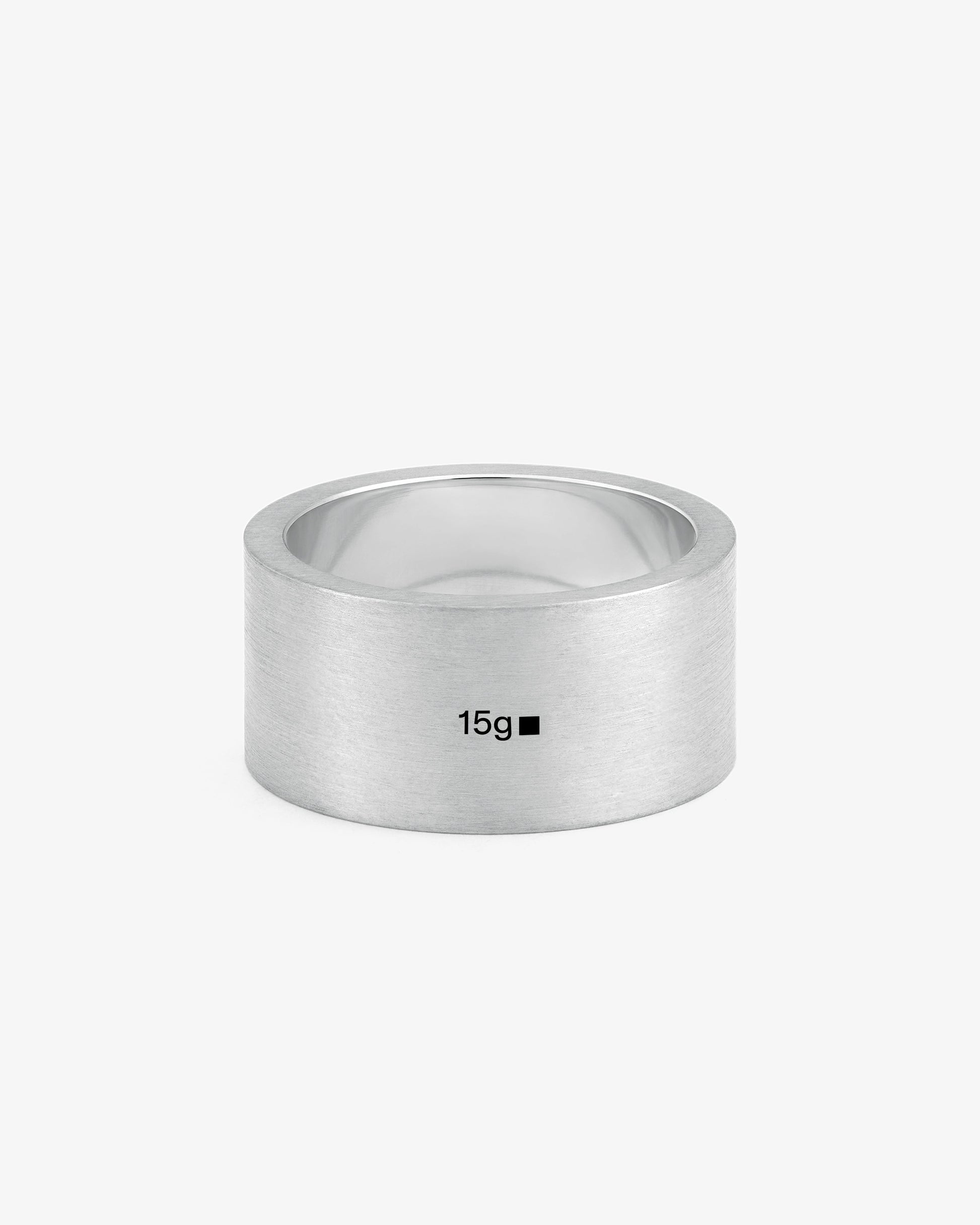 Le gramme 15g brushed ribbon ring