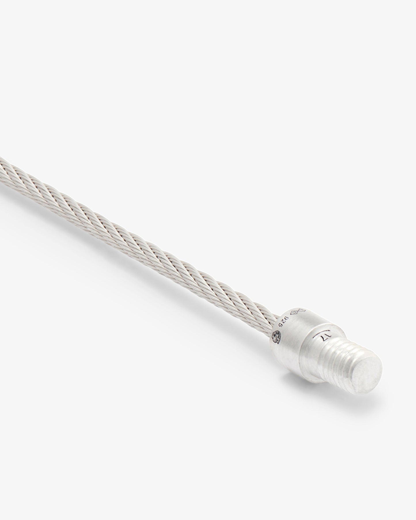 Le gramme 9g brushed cable bracelet