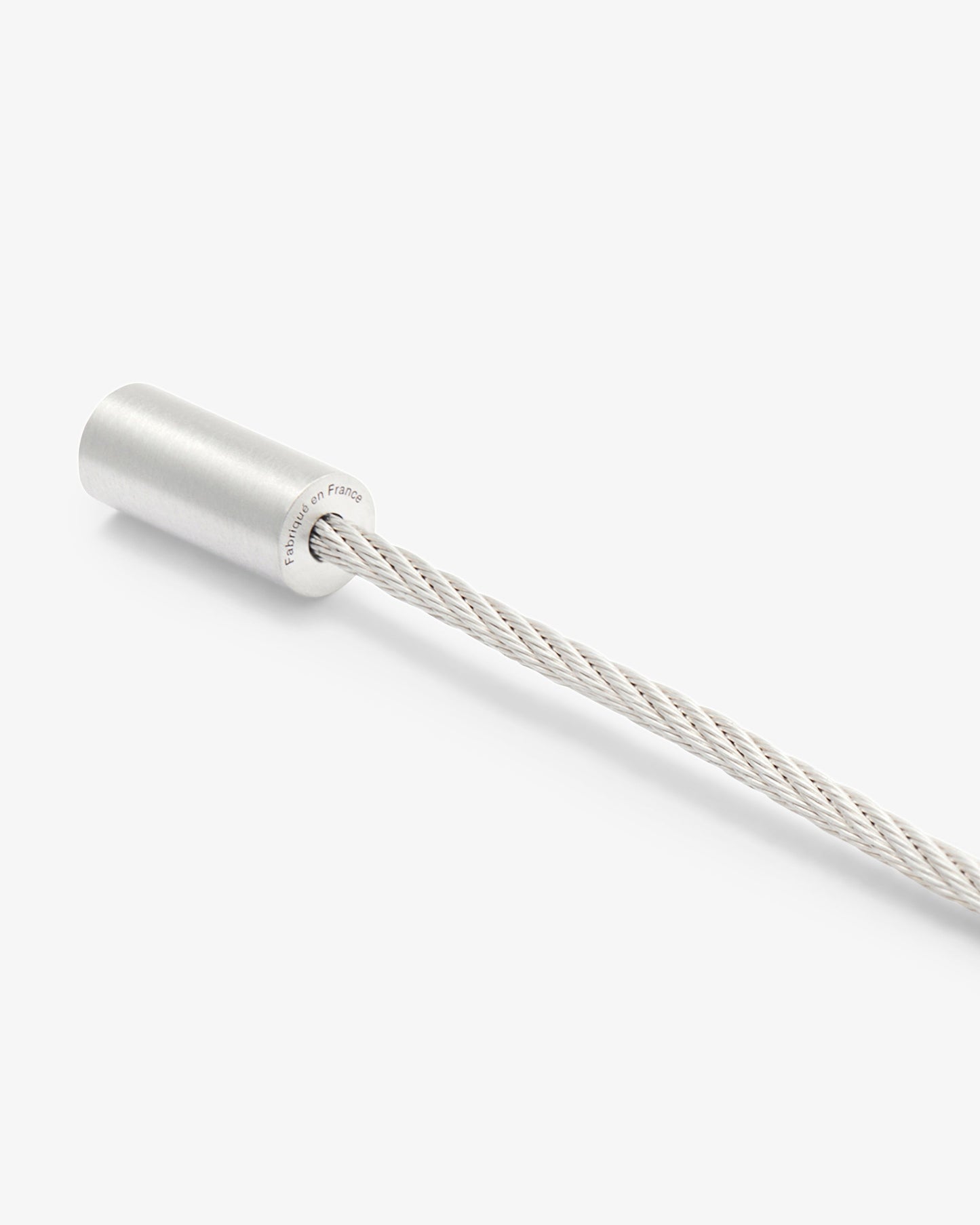 Le gramme 9g brushed cable bracelet