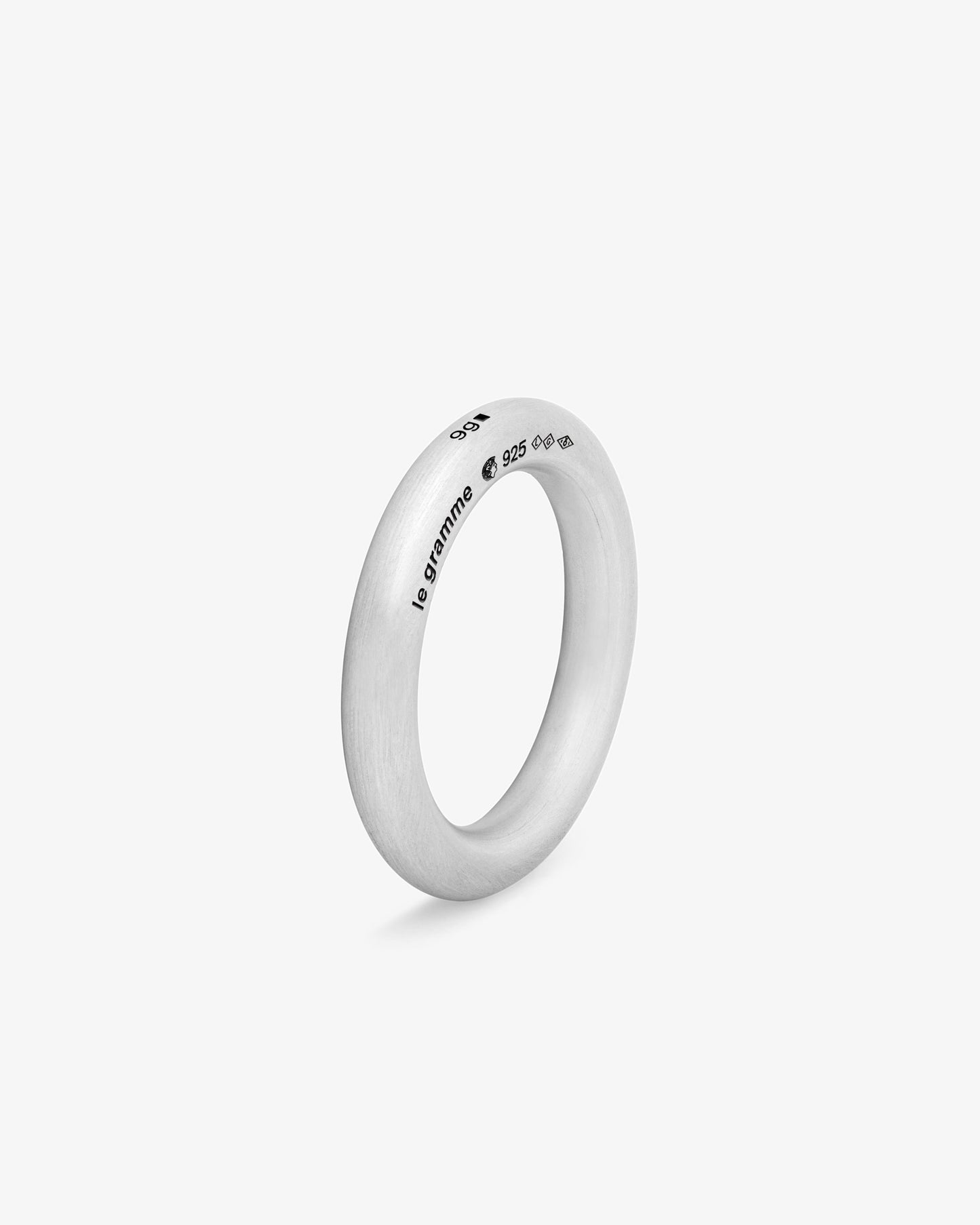 Le gramme 9g brushed bangle ring