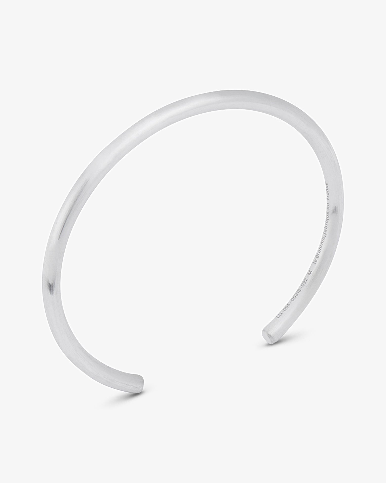 Le gramme 15g brushed bangle bracelet