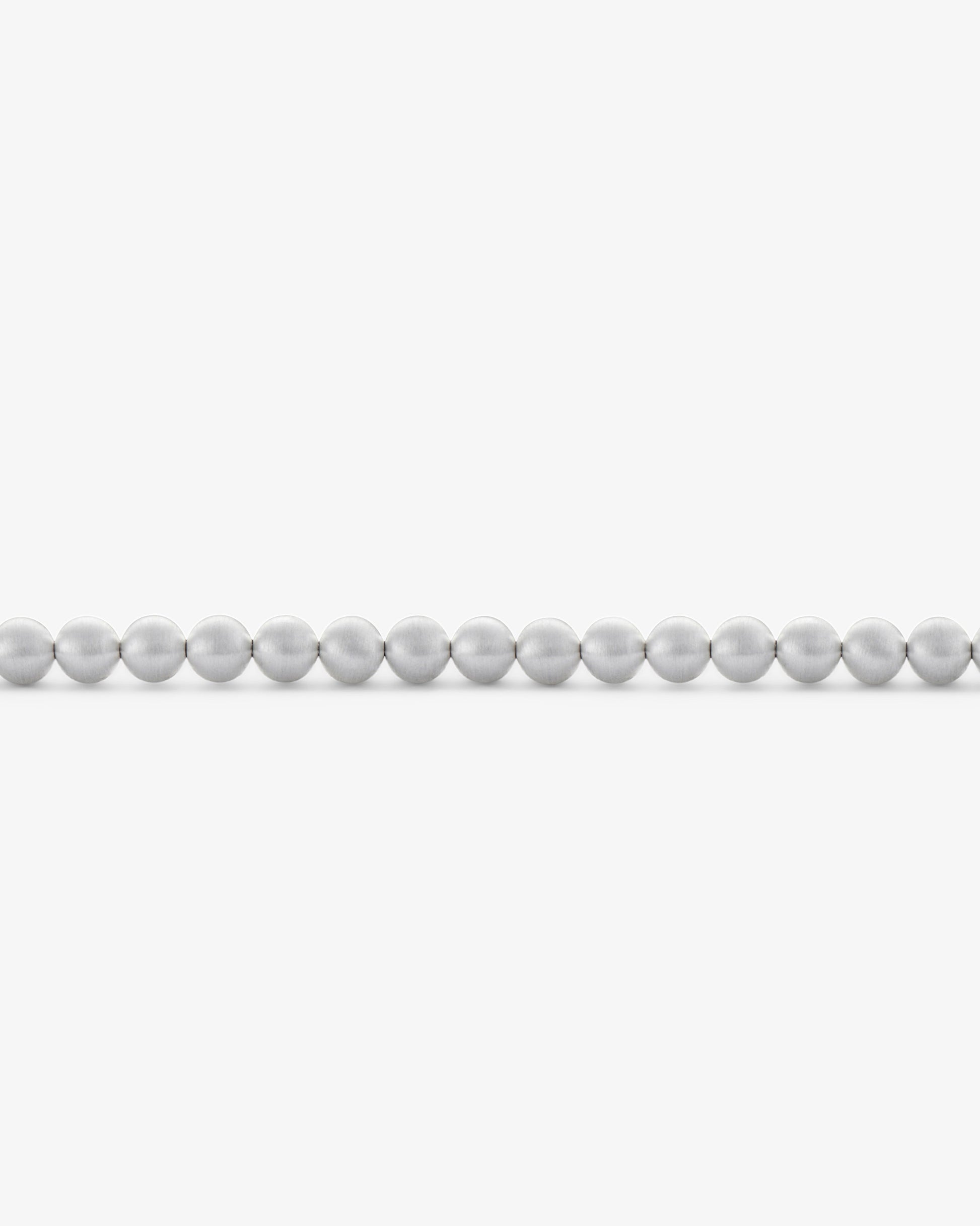 Le gramme 25g brushed beads bracelet