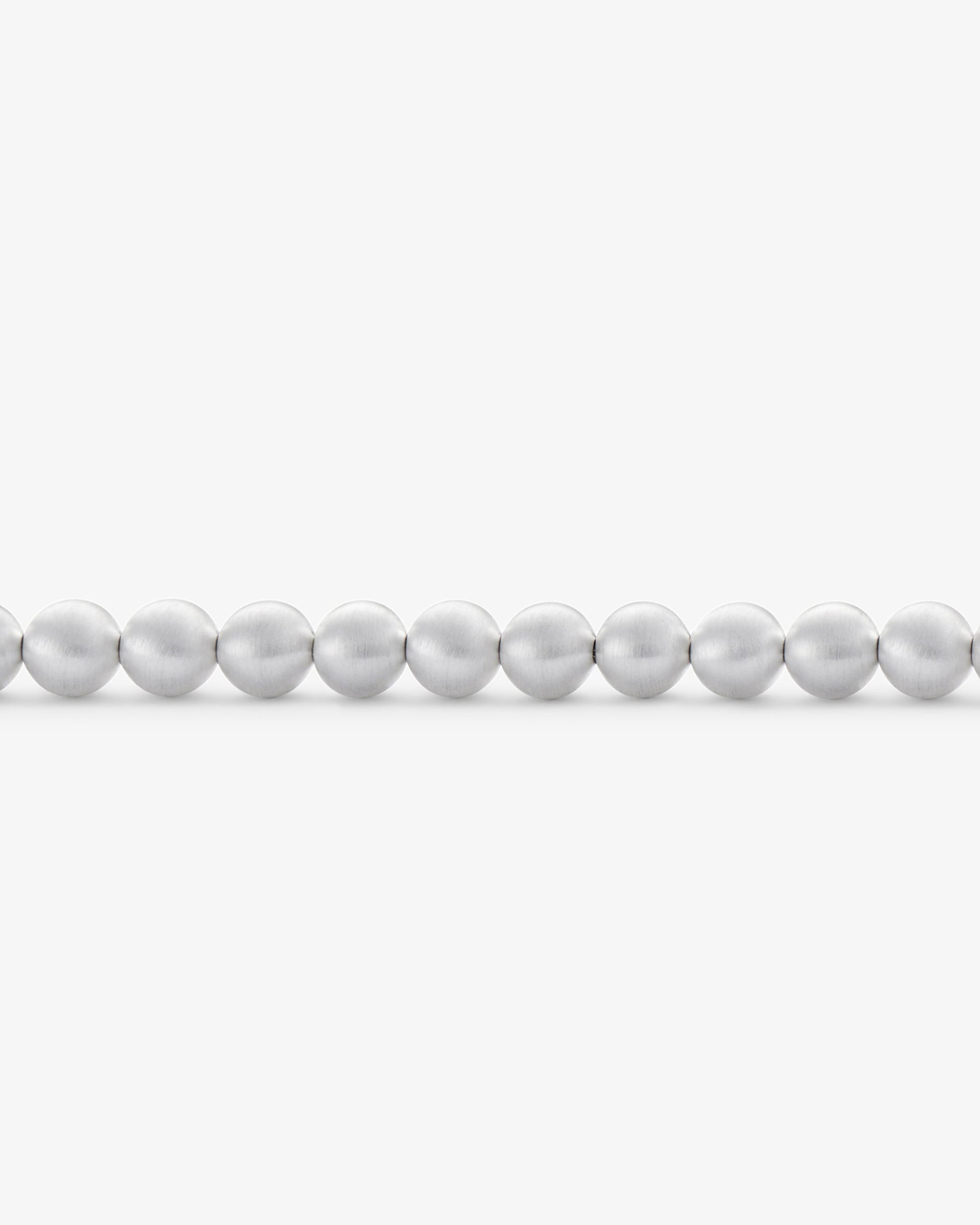 Le gramme 47g brushed beads bracelet
