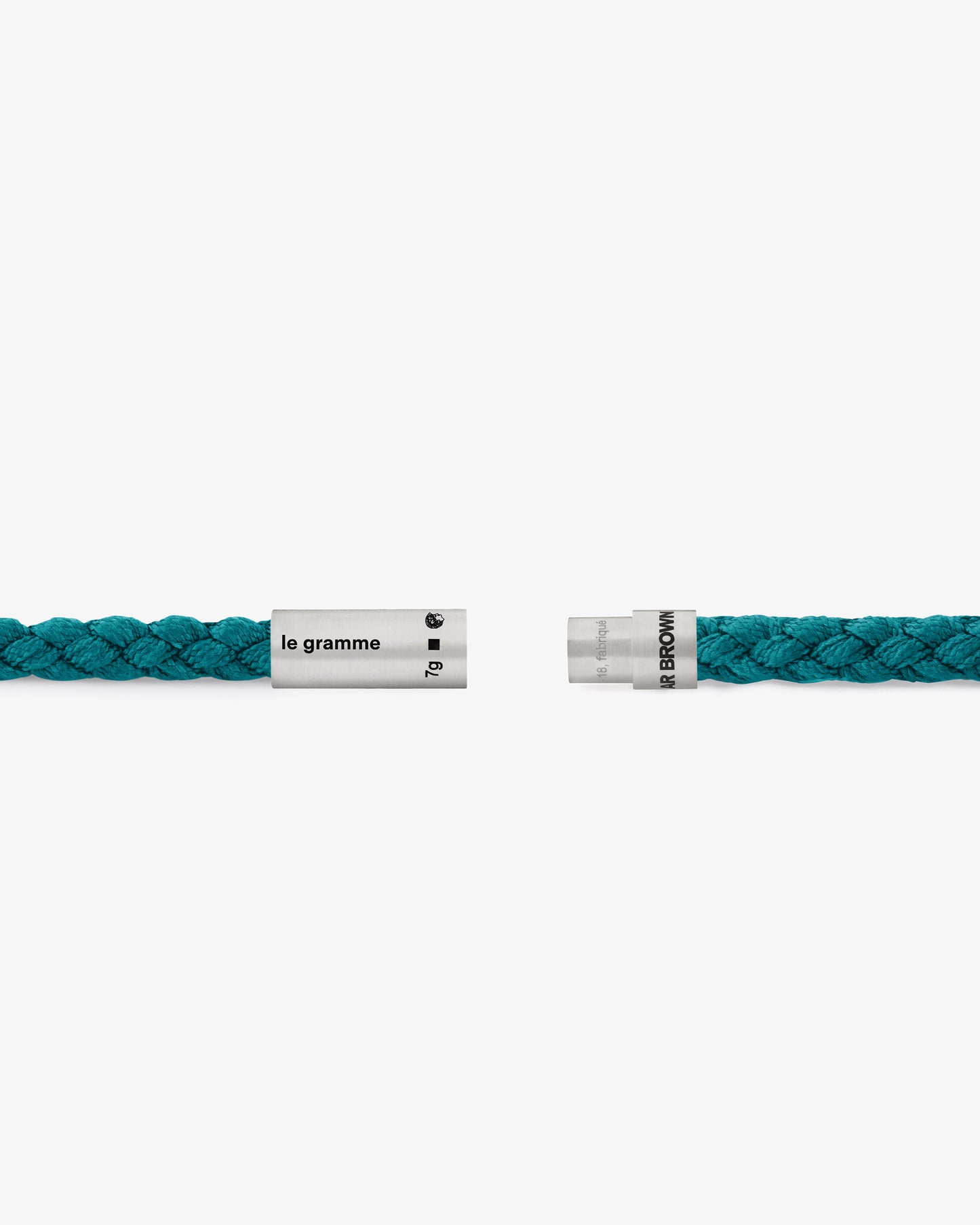 Le gramme 7g brushed teal nato bracelet