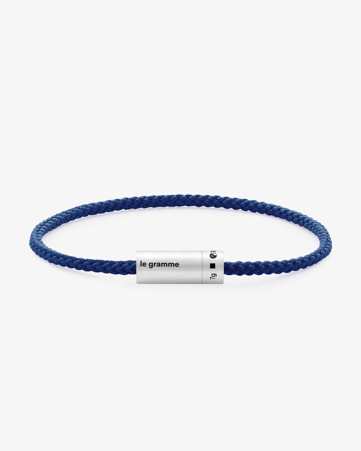 Le gramme 7g brushed blue nato bracelet