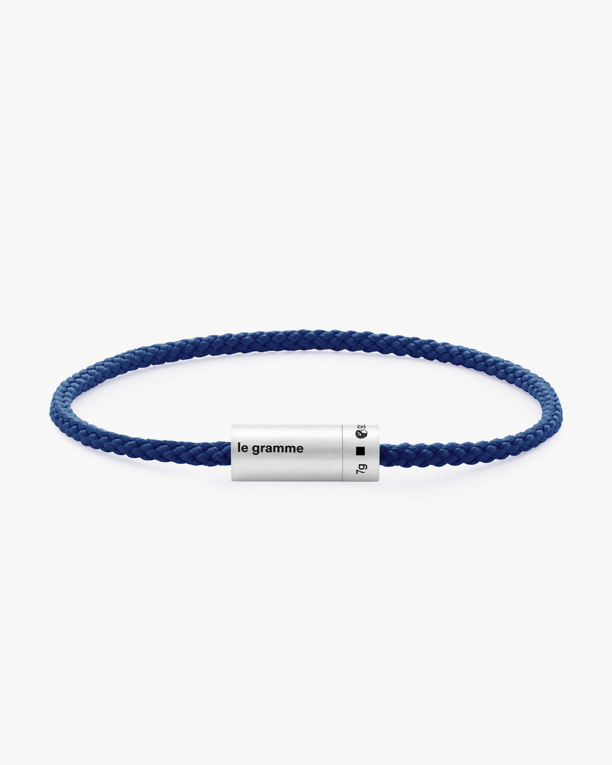 Le gramme 7g brushed blue nato bracelet