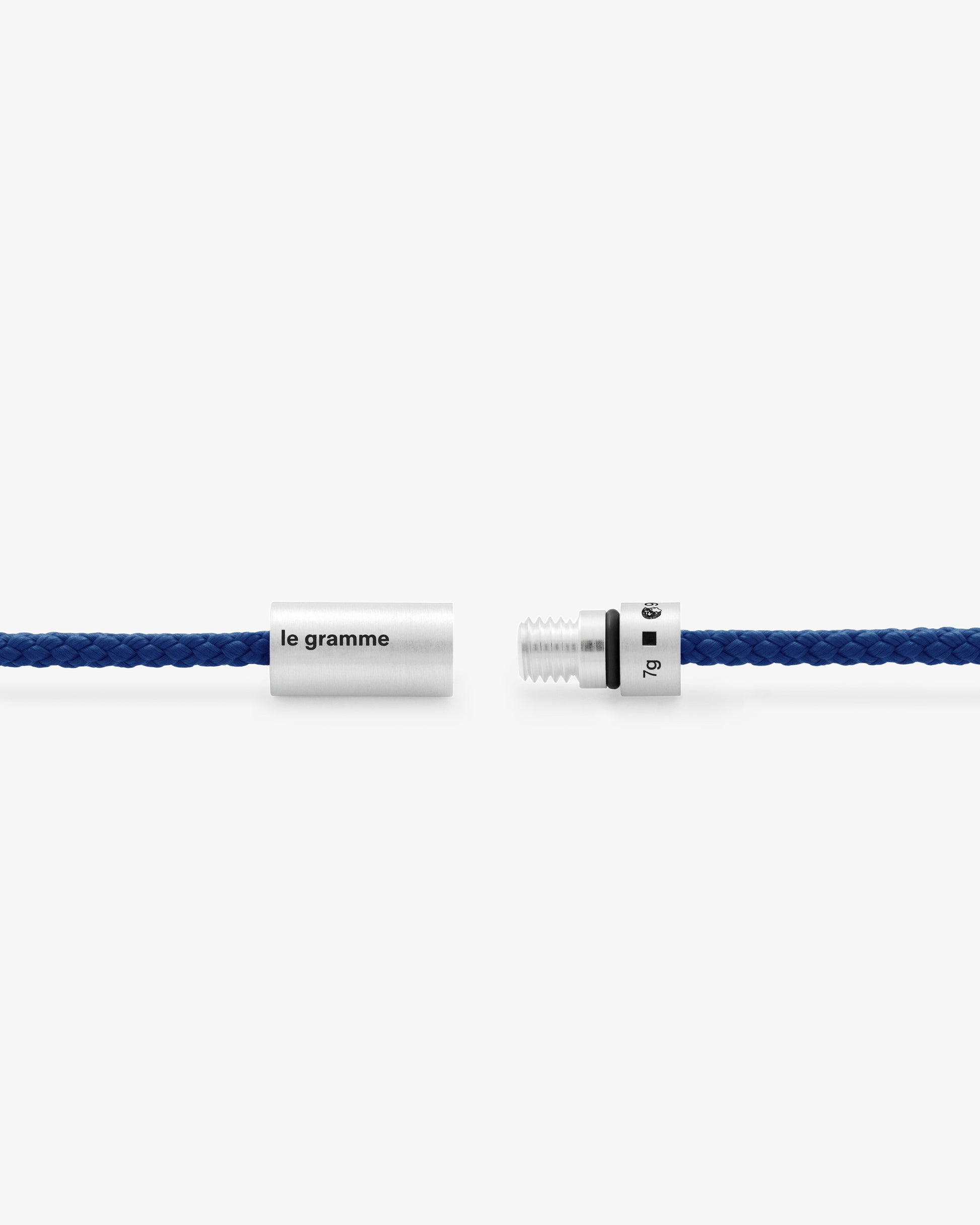 Le gramme 7g brushed blue nato bracelet