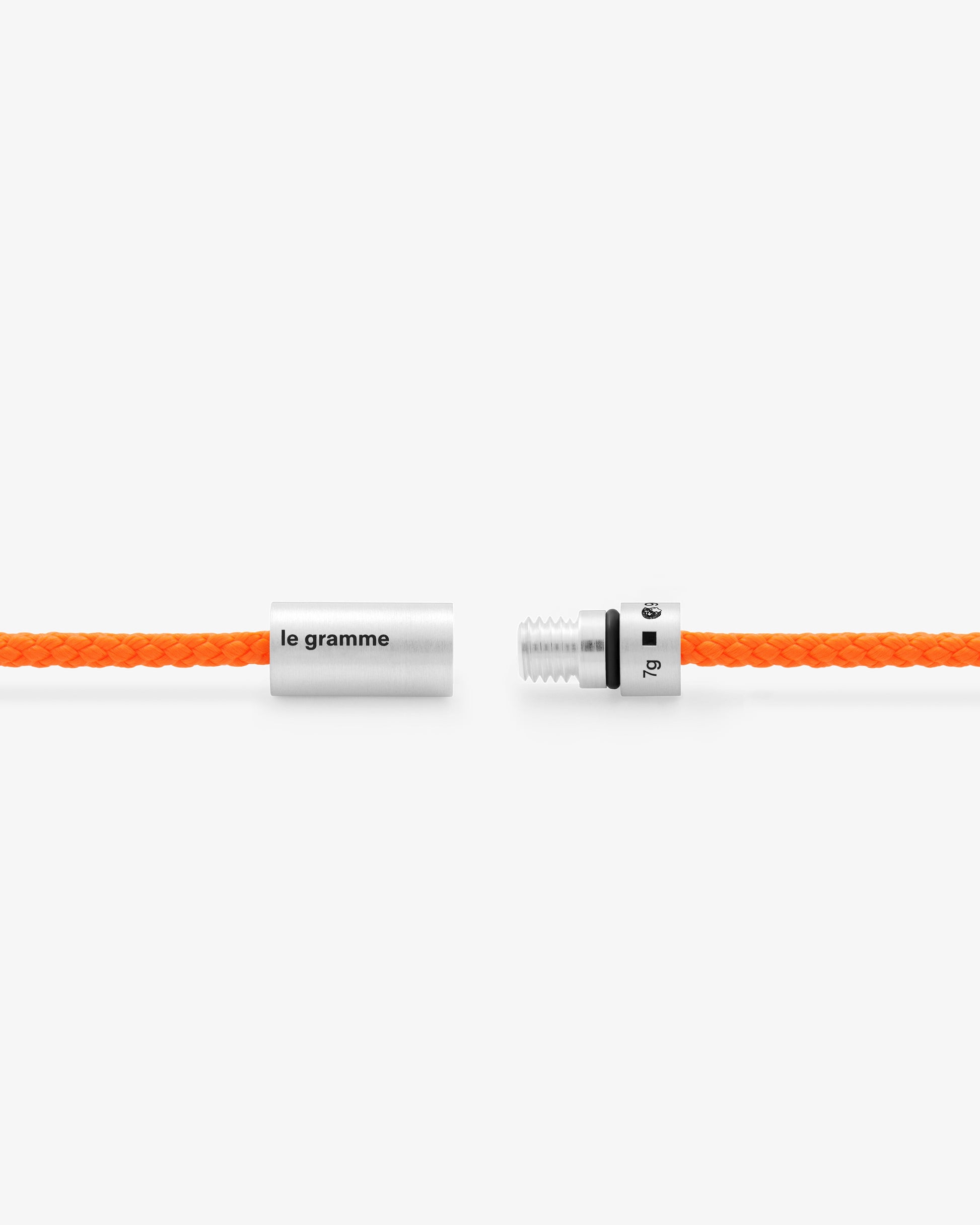 Le gramme 7g brushed orange nato bracelet
