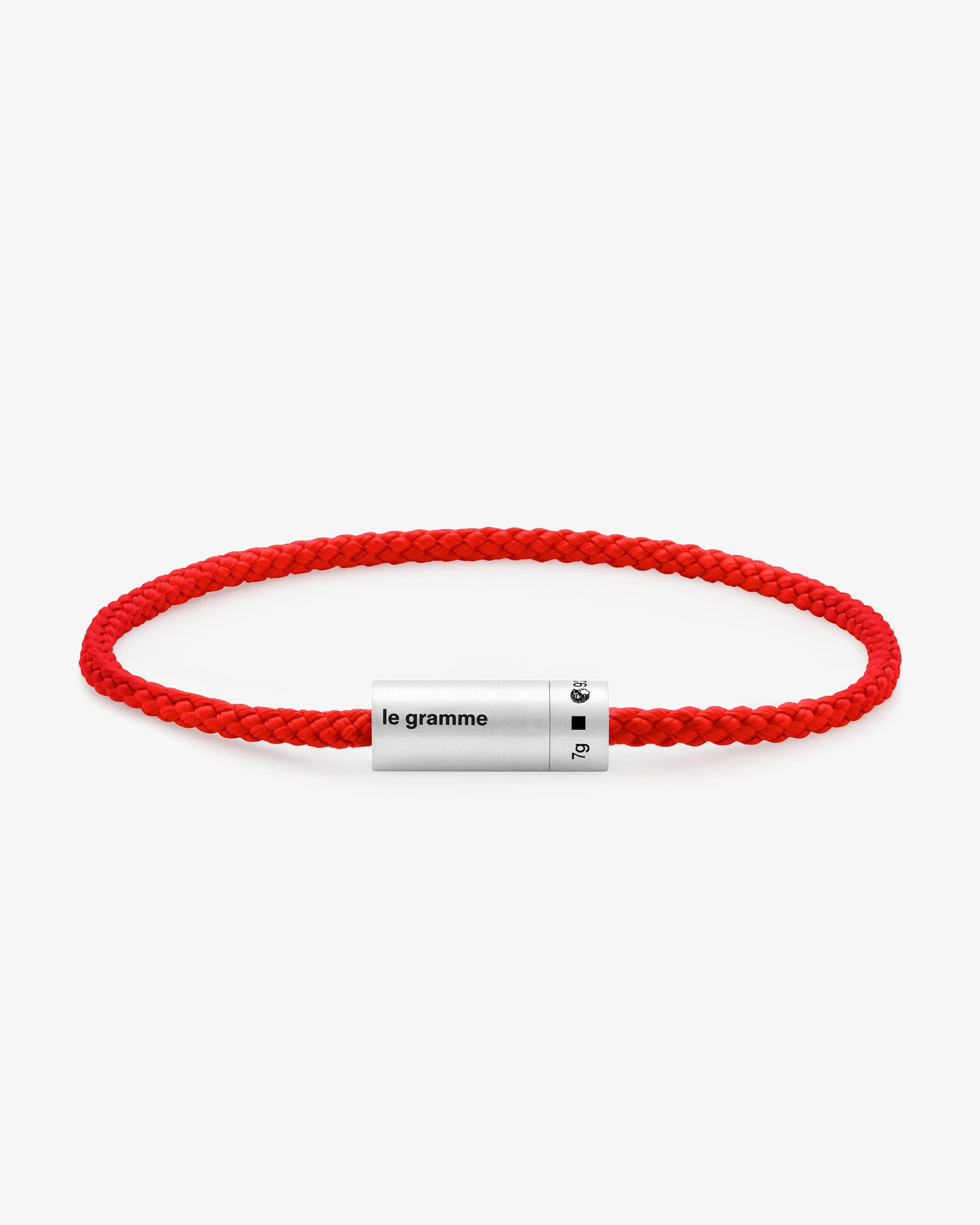 Le gramme 7g brushed red nato bracelet