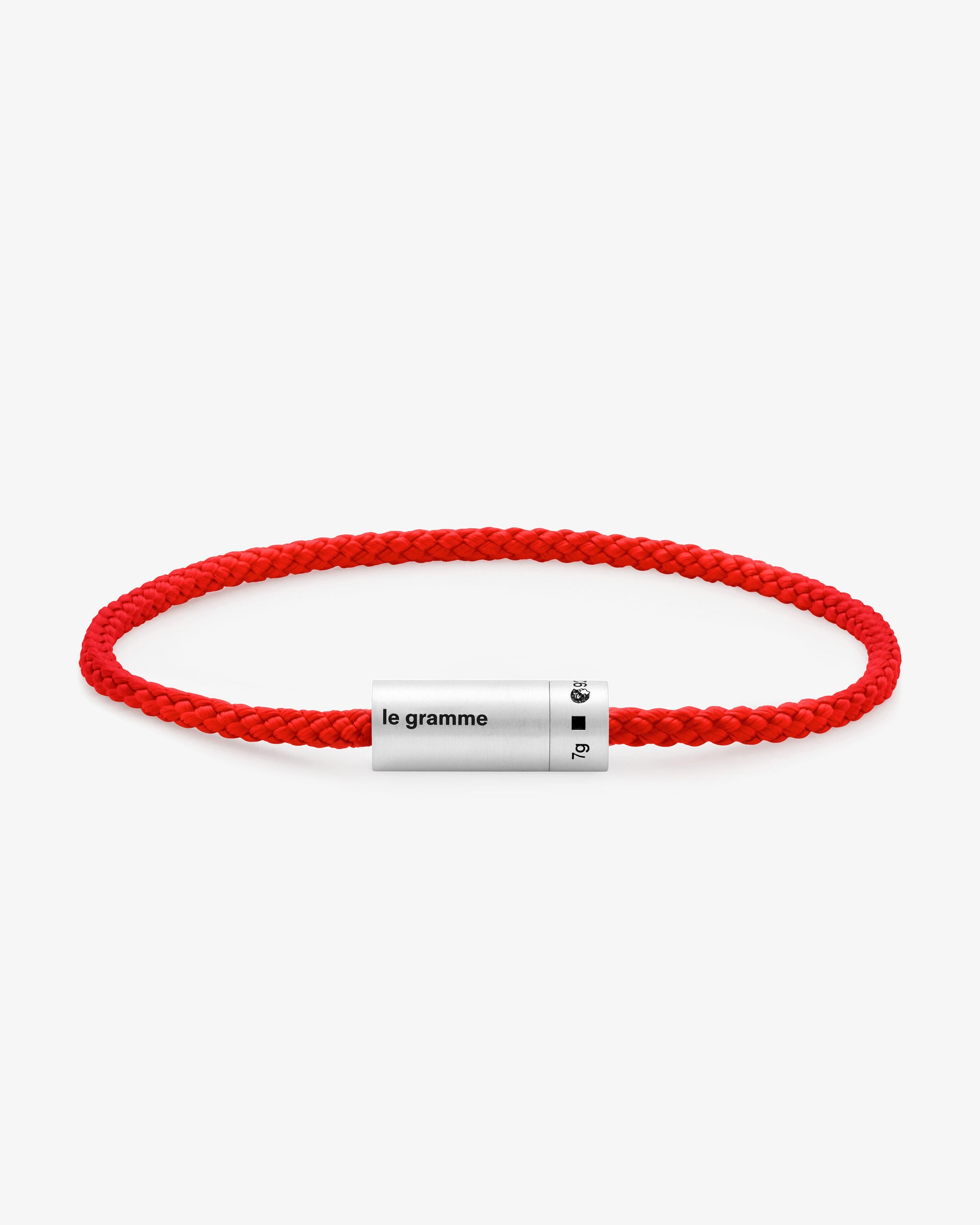 Le gramme 7g brushed red nato bracelet