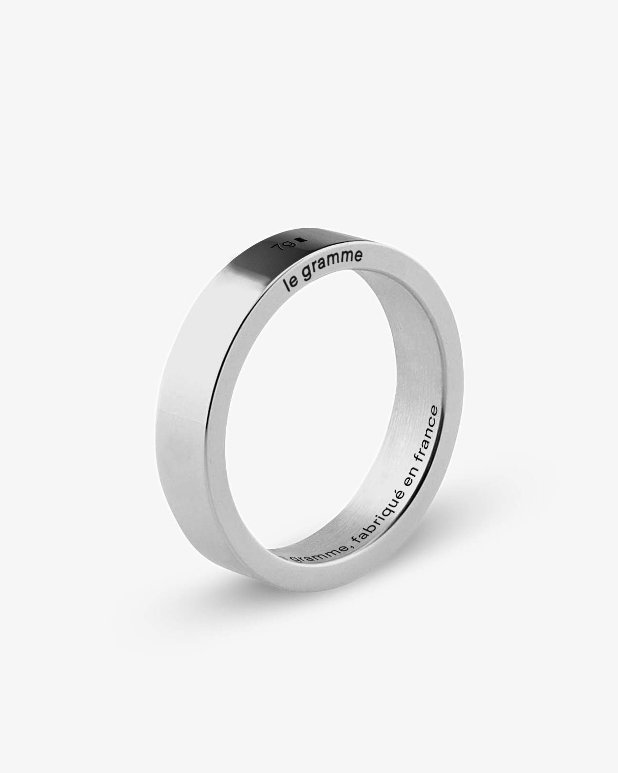 Le gramme 7g polished ribbon ring