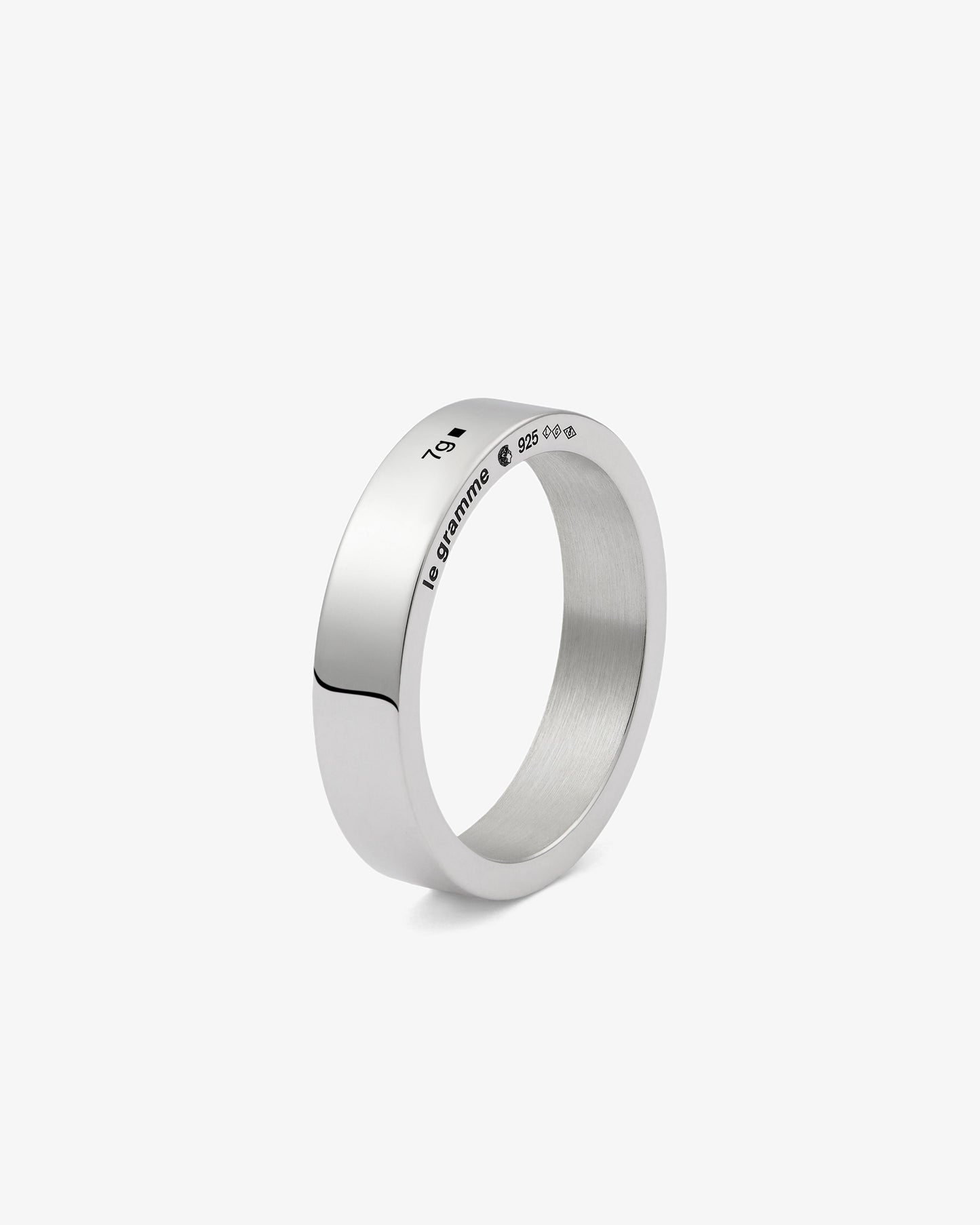 Le gramme 7g polished ribbon ring