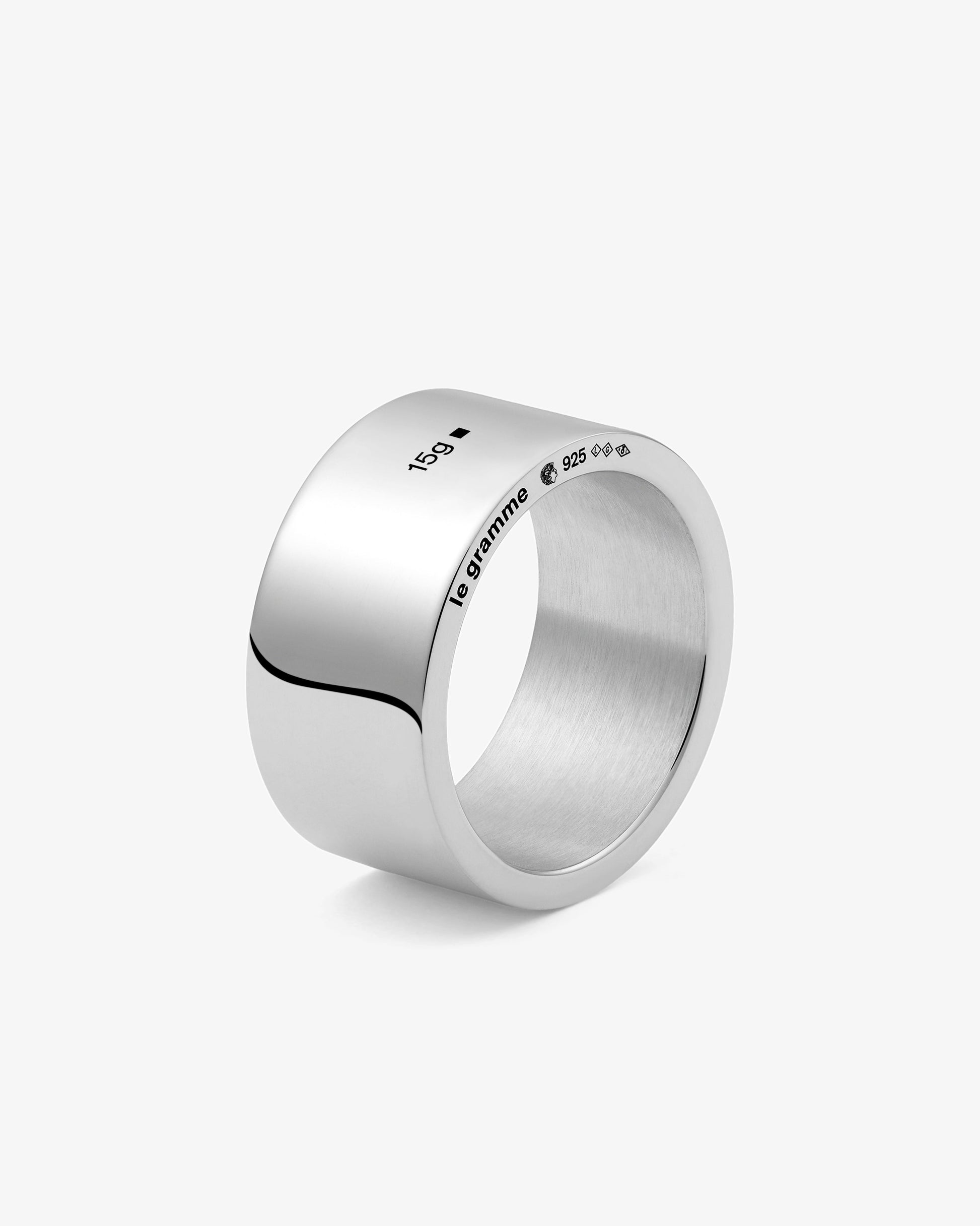 Le gramme 15g polished ribbon ring