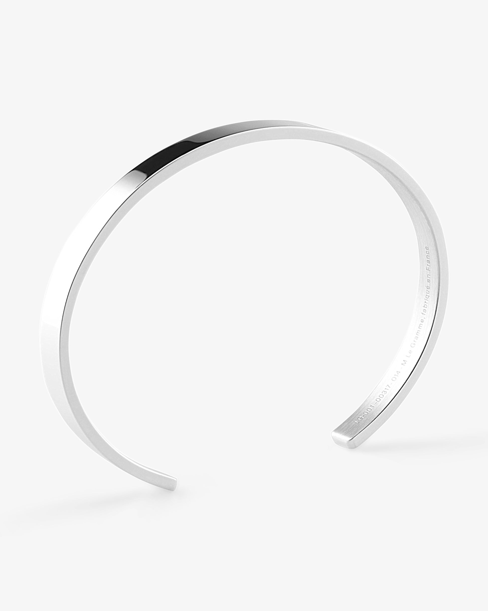 Le gramme 15g polished ribbon bracelet