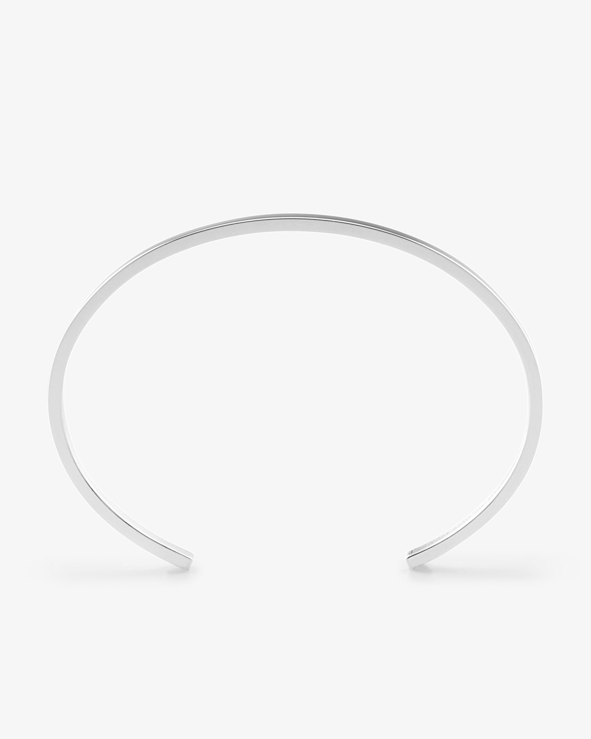 Le gramme 15g polished ribbon bracelet