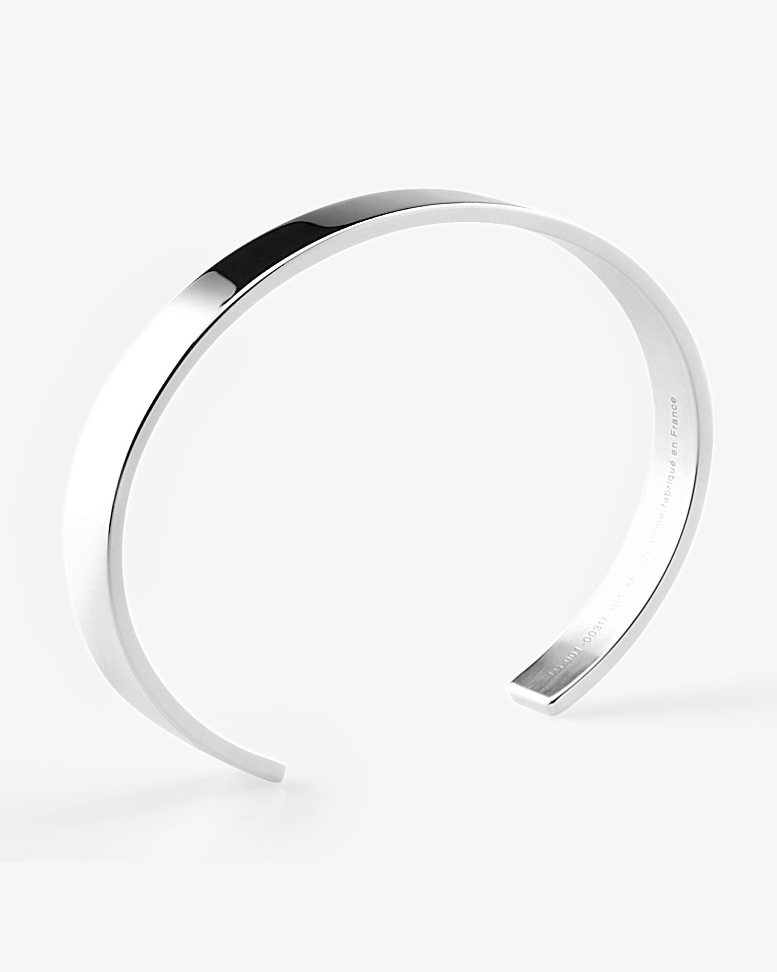Le gramme 21g polished ribbon bracelet